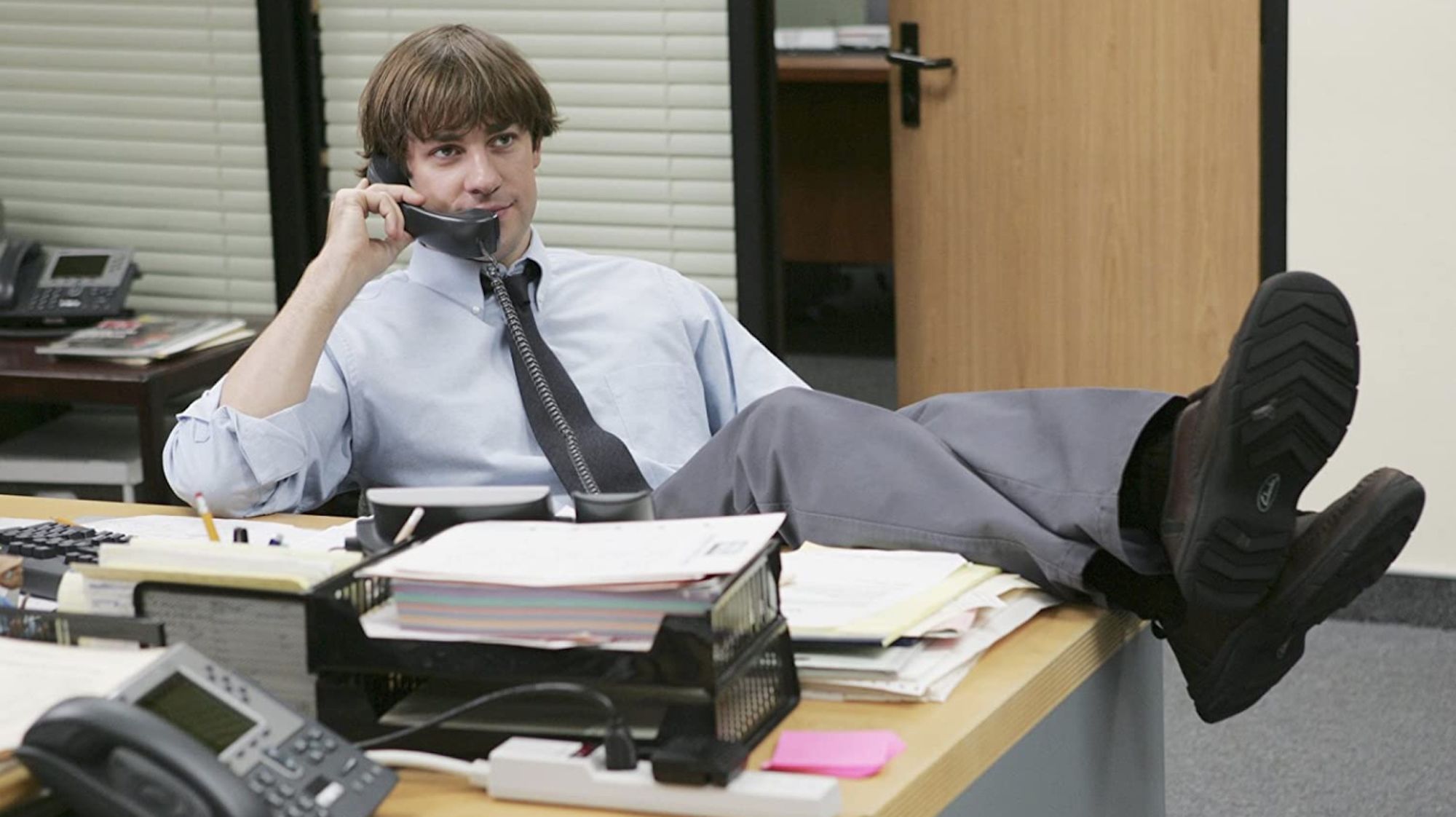 John Krasinski Wore a Wig That He Made Himself During Season 3 of The Office—Here's Why