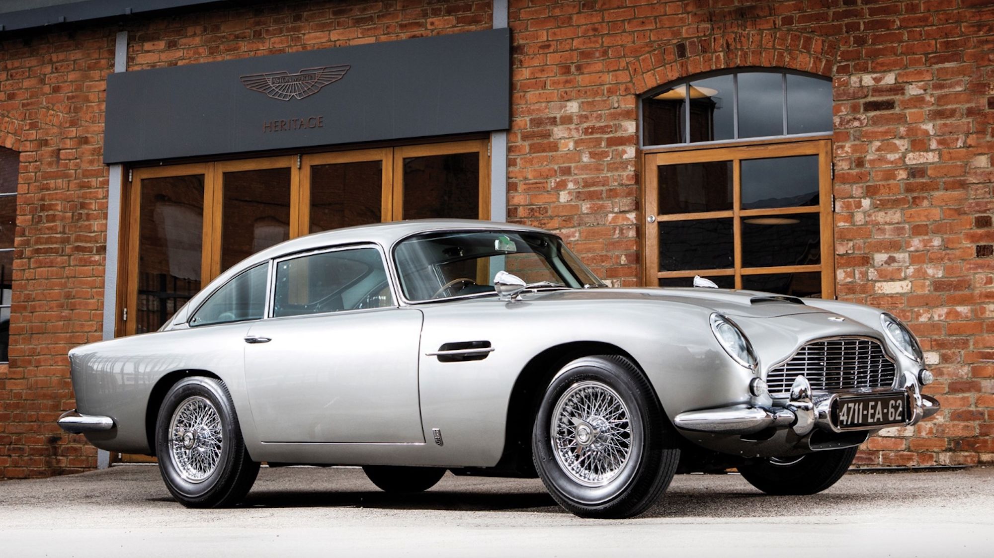 James Bond’s Gadget-Filled Goldfinger Aston Martin Just Sold For $6.38 Million