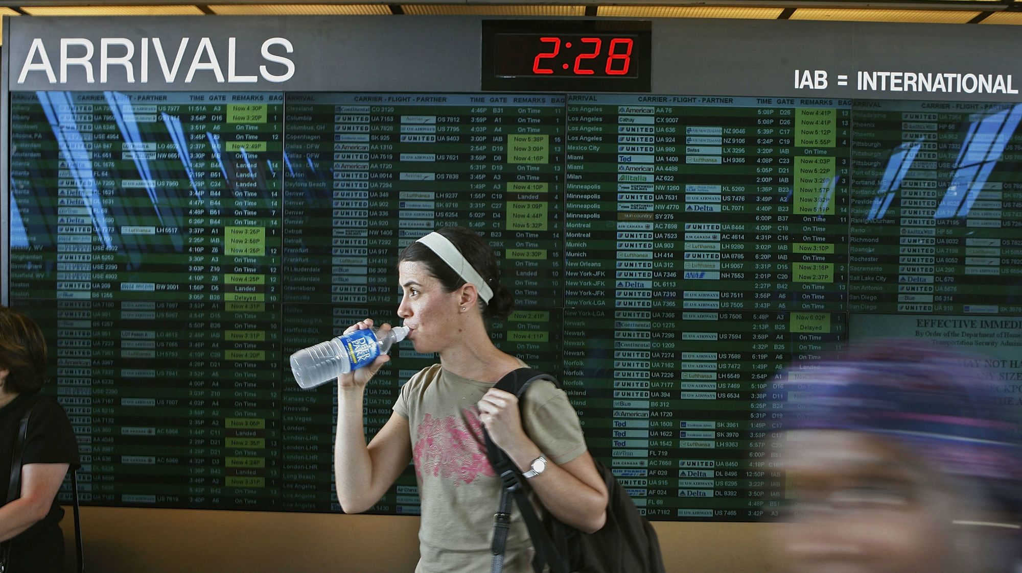 The Real Reason You Can't Bring Water Bottles Through Airport Security