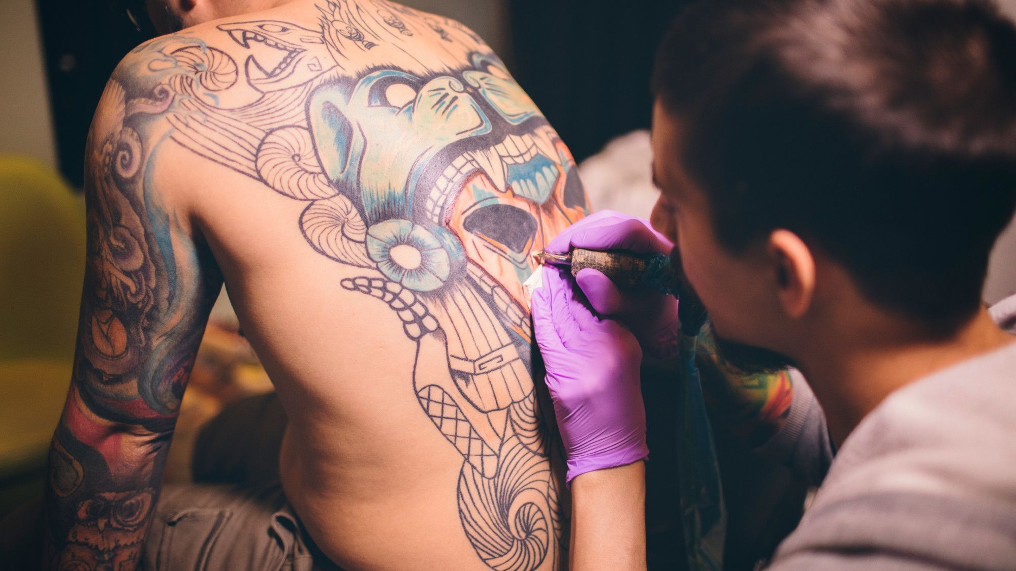 Your Tattoos Could Be Messing With Your Sweat Glands Mental Floss Your Tattoos Could Be Messing With Your Sweat Glands Mental Floss