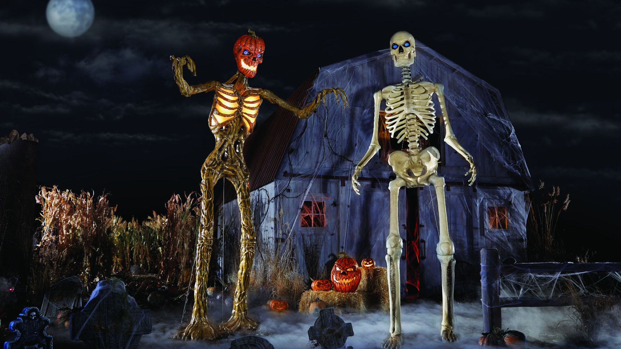 How Home Depot’s Huge Skeleton Became Halloween’s Hottest Decoration