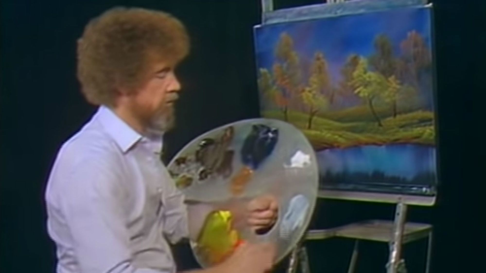 Bob Ross S Happy Little Trees Program Will Help Prisoners Plant
