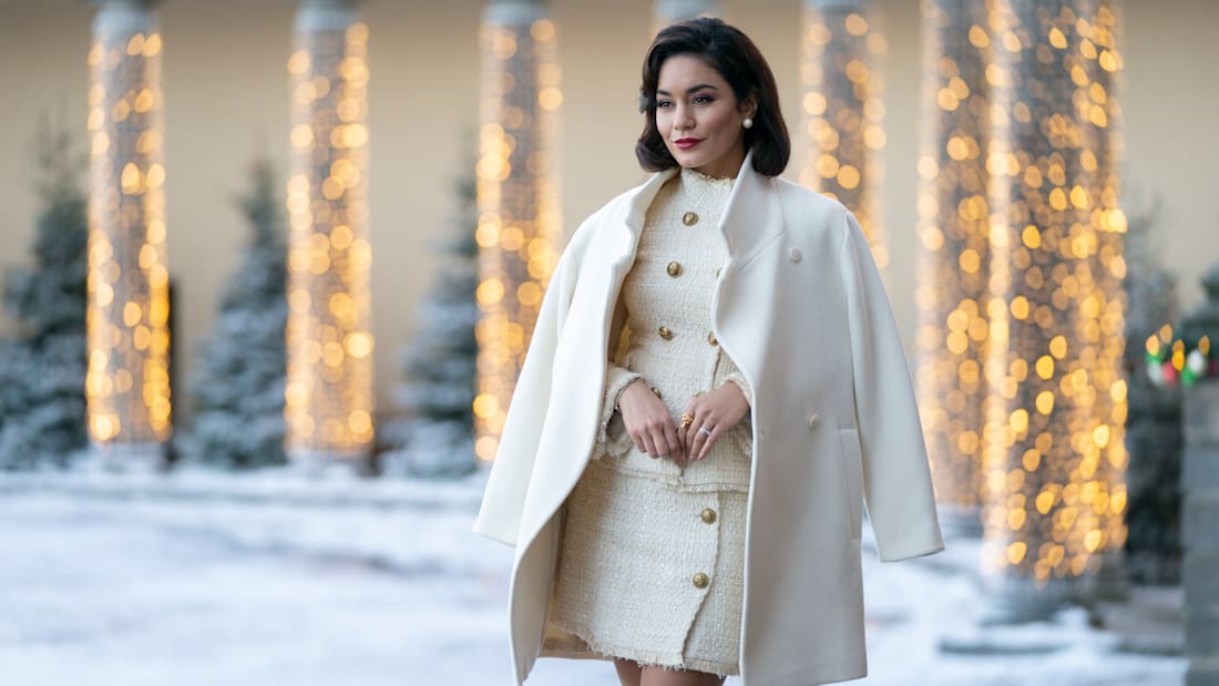 Vanessa Hudgens stars in Netflix's The Princess Switch 3: Romancing the Star (2021).