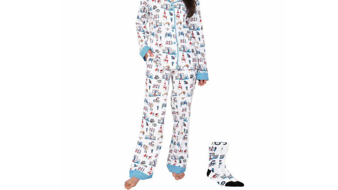 CostcoThemed Flannel Pajamas Mental Floss
