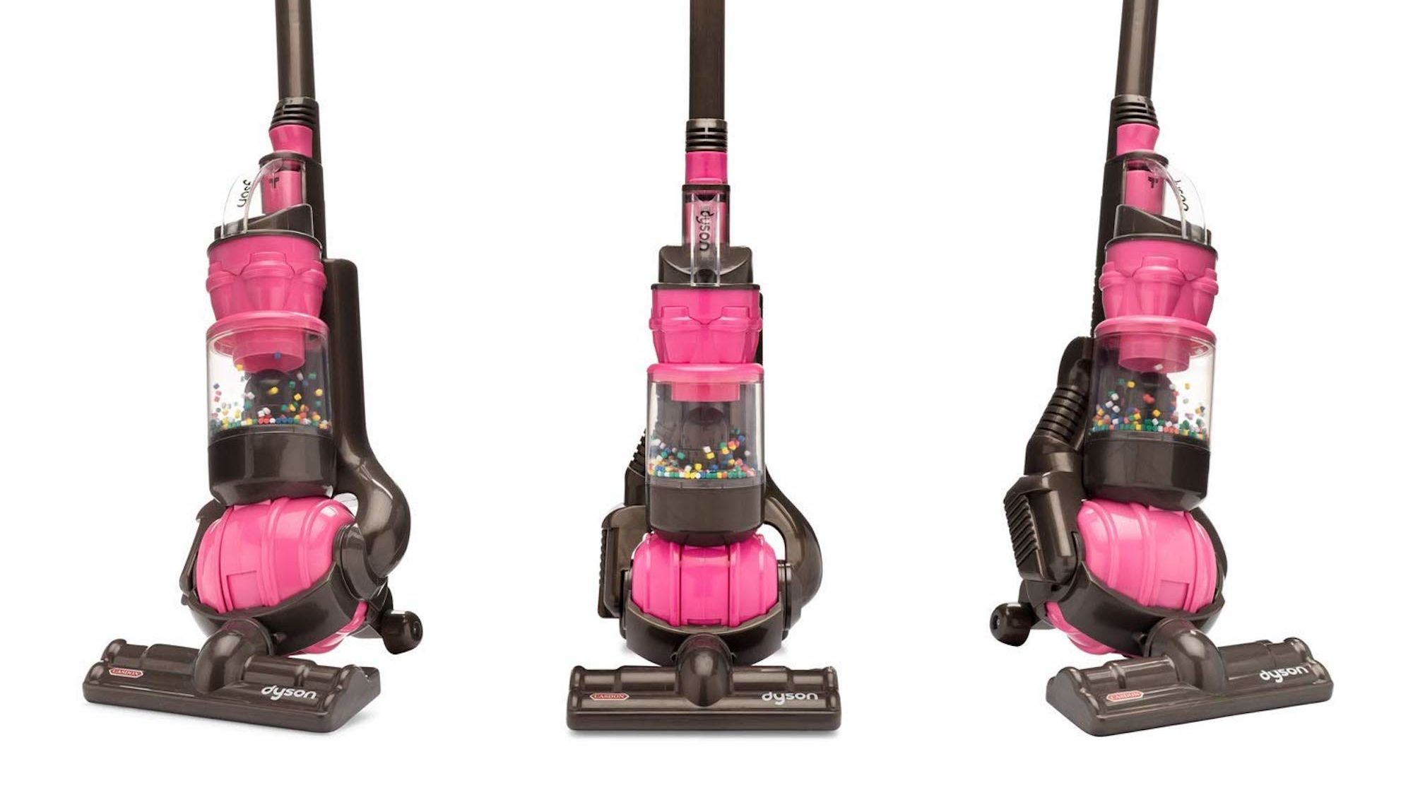 This Functioning Toy Dyson Vacuum From Cadson Turns Chores Into Playtime | Mental Floss