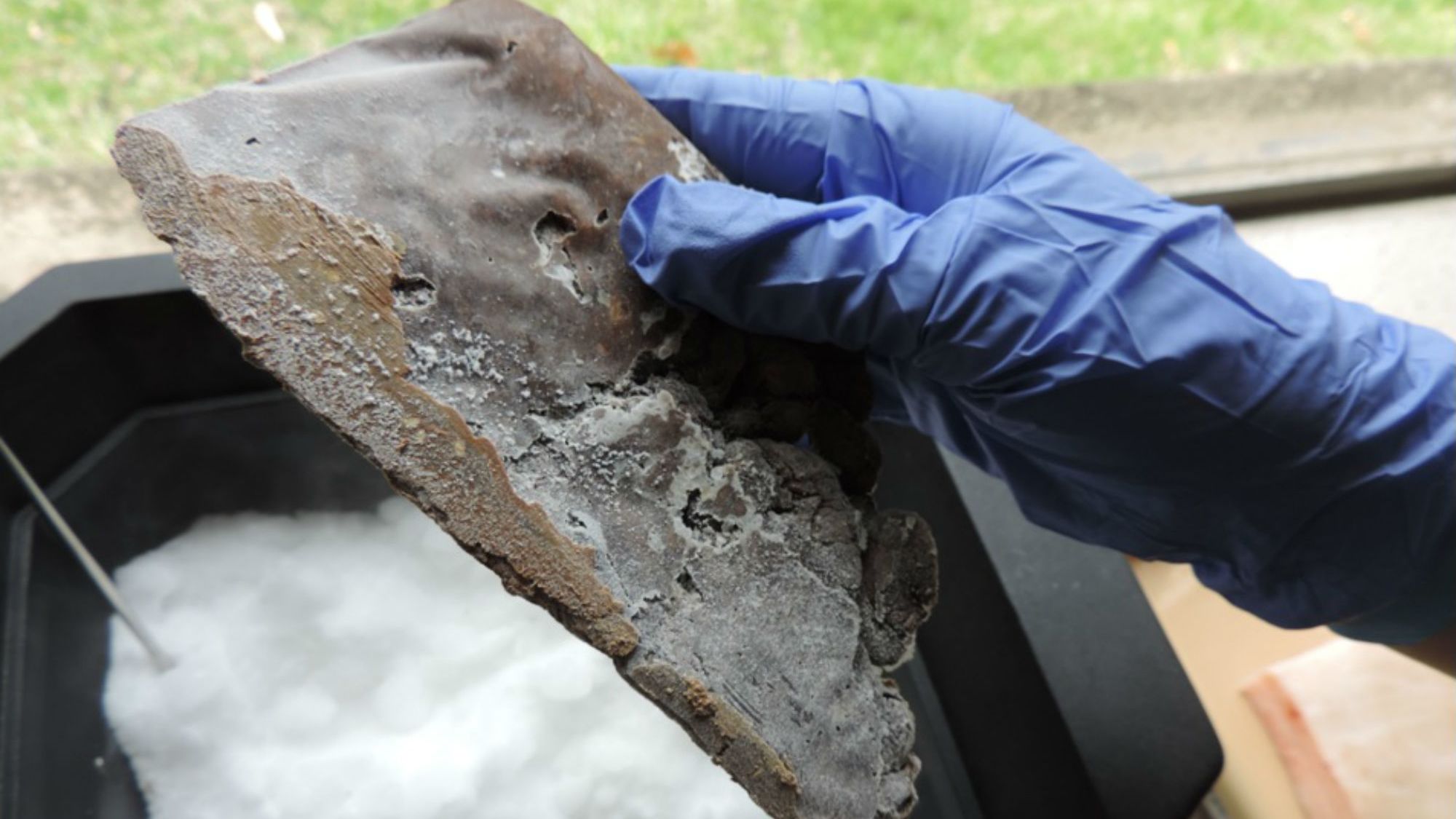 An Exercise in PooTility Scientist Tries to Make a Knife Out of Poop