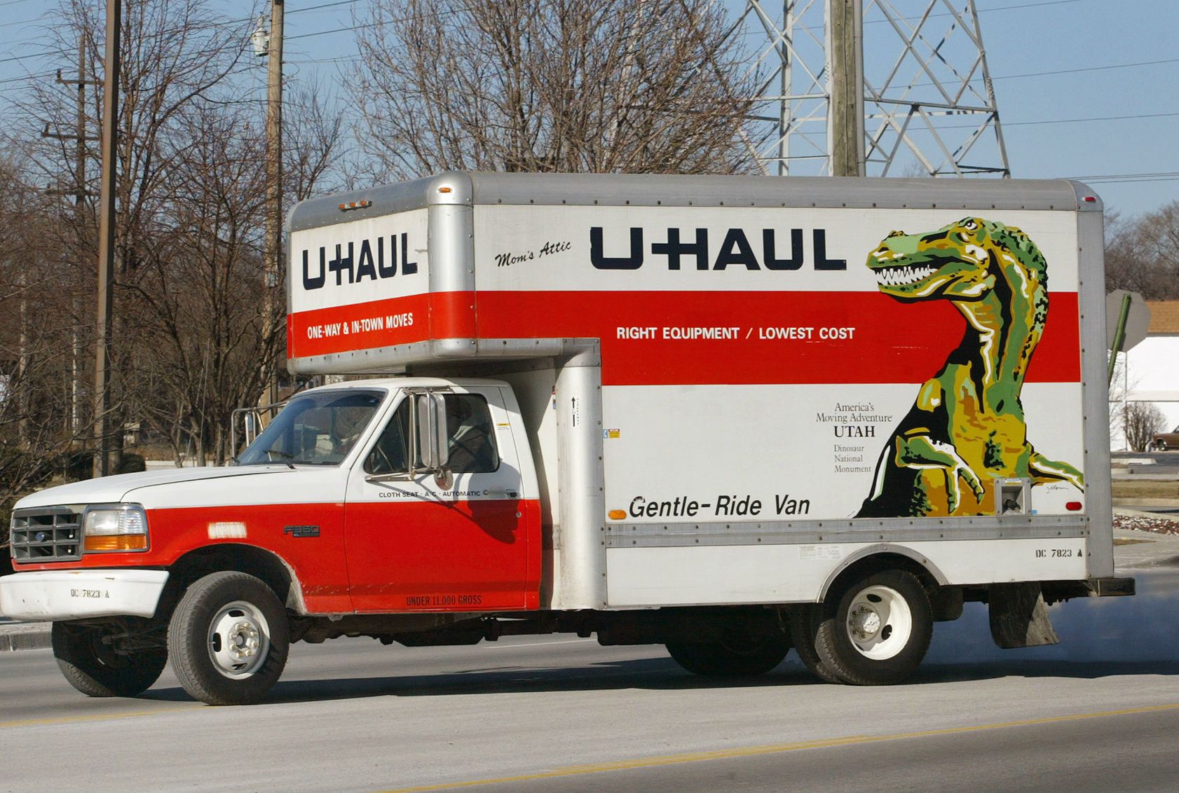 u haul one way van