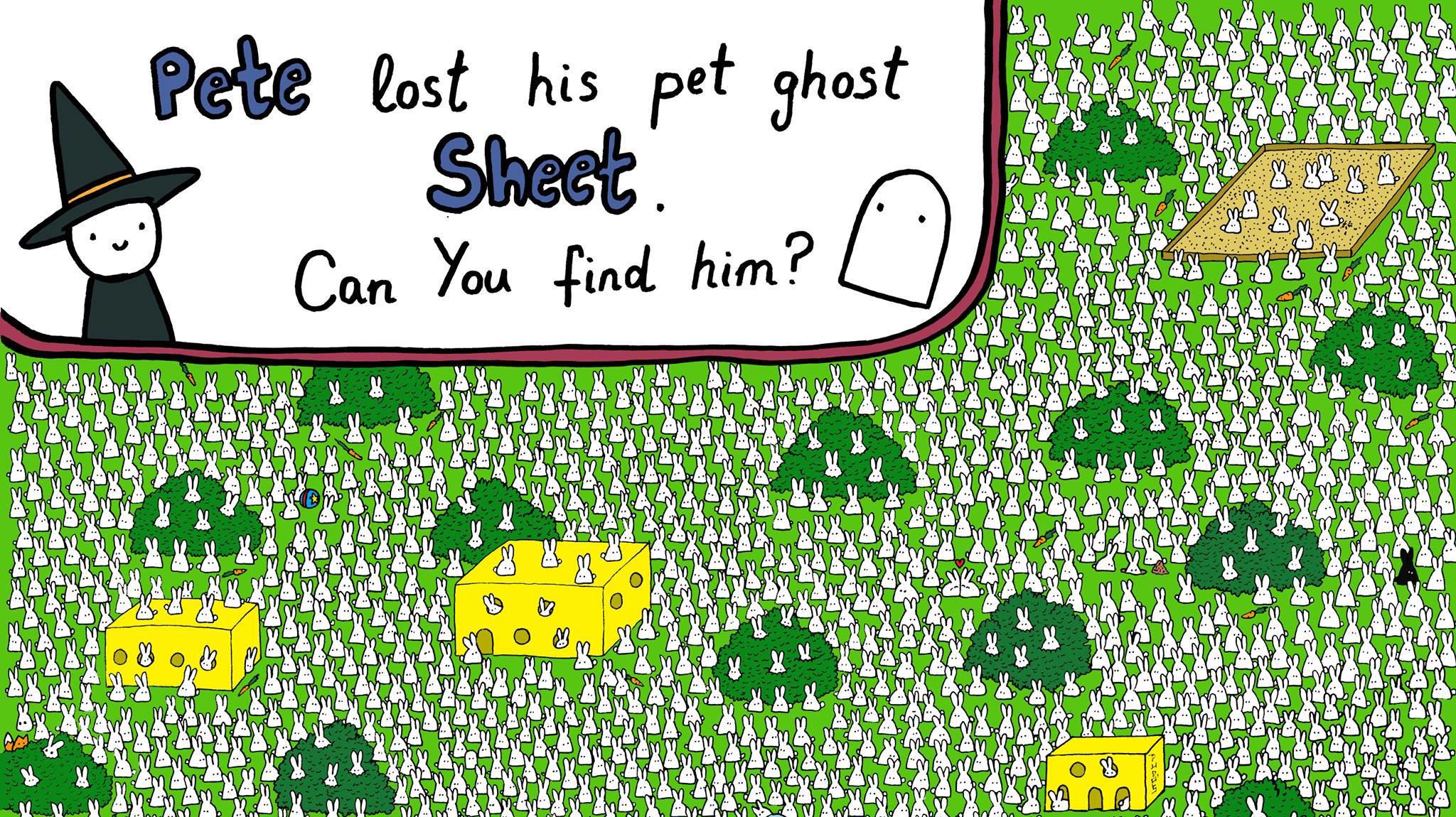 There’s a Ghost Hiding in This Illustration—Can You Find It? Mental Floss
