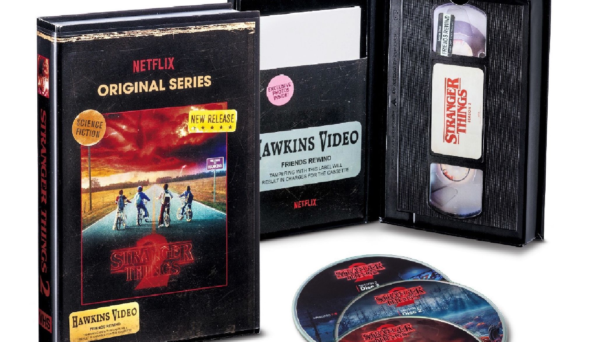 Stranger Things Season 2 Got A Retro Vhs Style Home Video Release Mental Floss Stranger Things Season 2 Got A Retro Vhs Style Home Video Release Mental Floss
