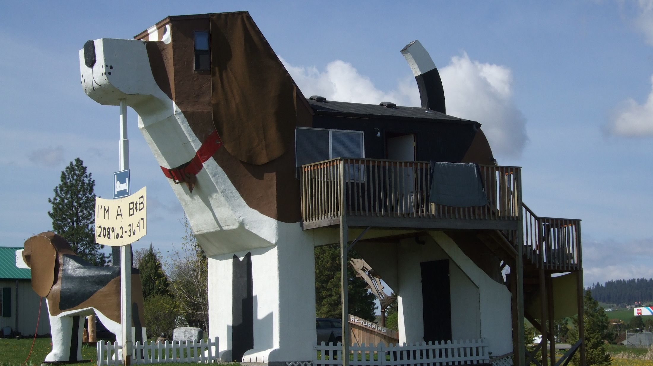 You (And Your Beagle) Can Spend the Night in This BeagleShaped House