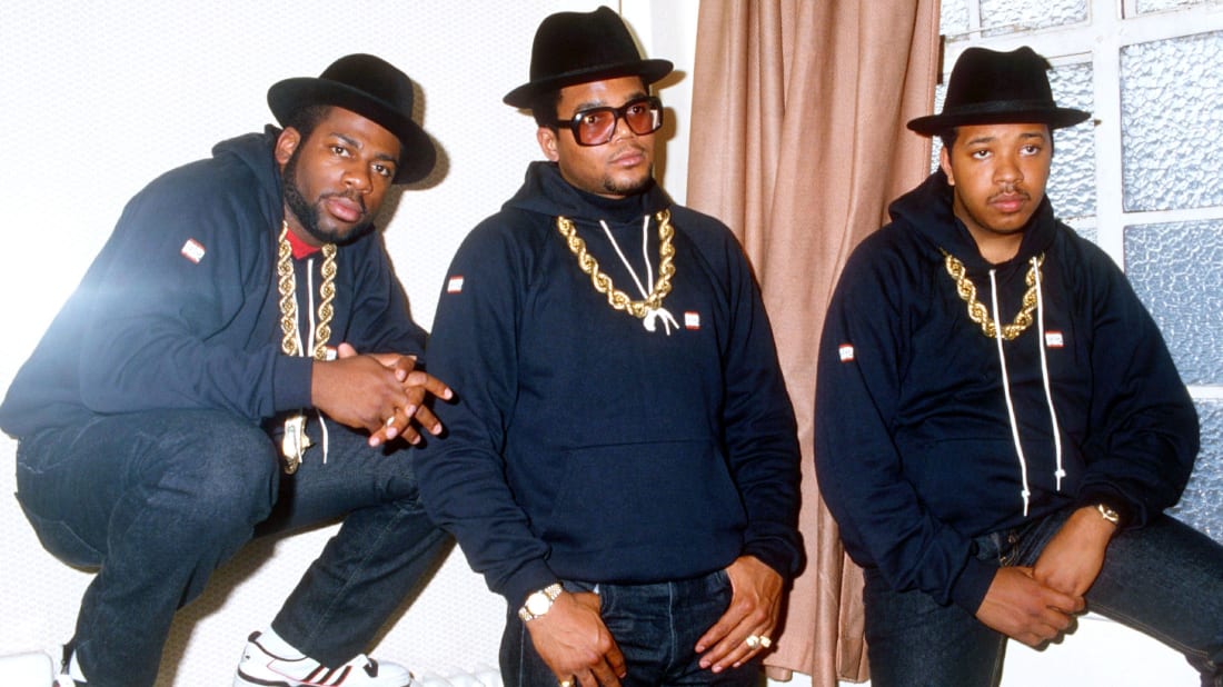 Run-DMC pictured in 1987.