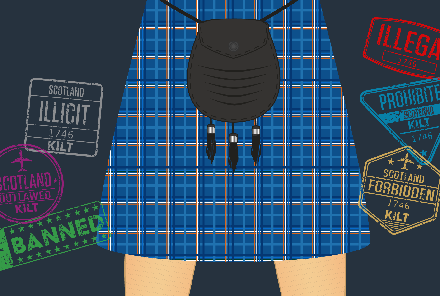 Better To Be Caught With Your Kilt Up Than Your Pants Down