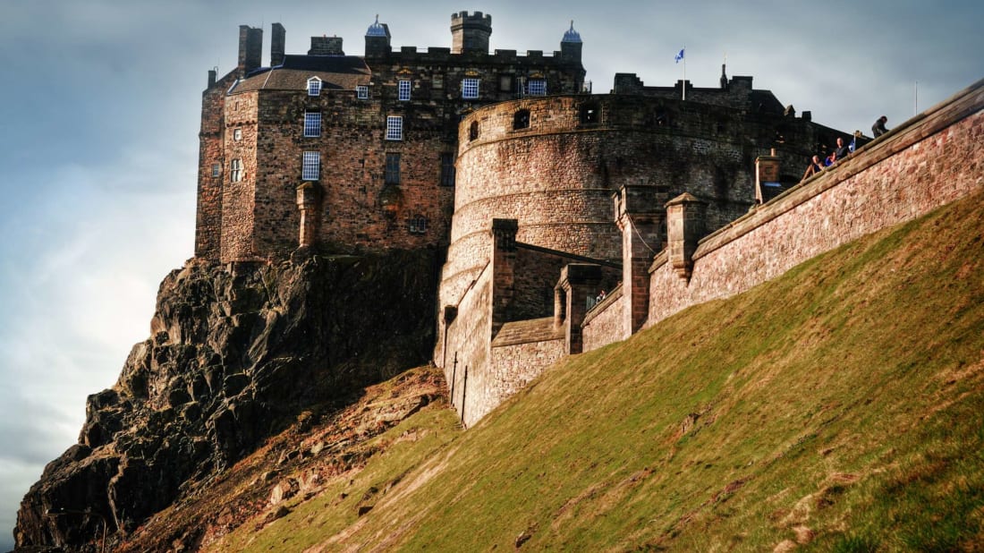 Edinburgh Castle is an iconic part of the city's skyline.