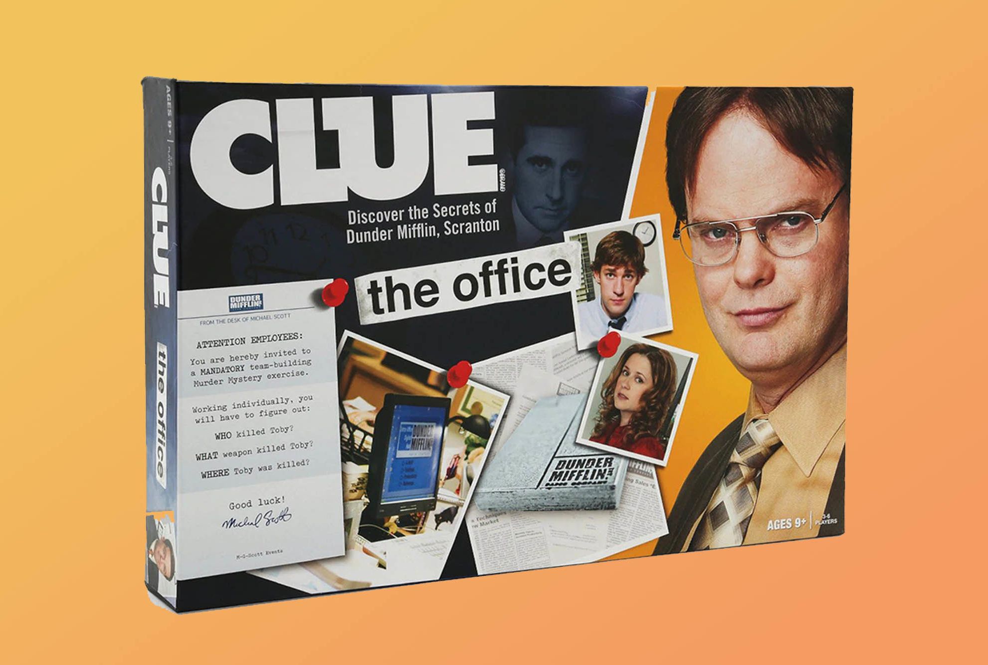 The Office Clue Board Game Mental Floss