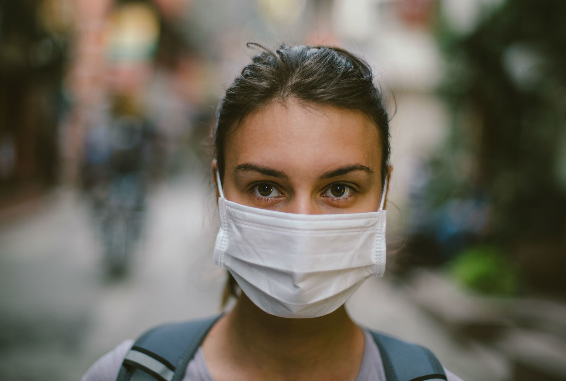 surgical mask lady surgical mask lady