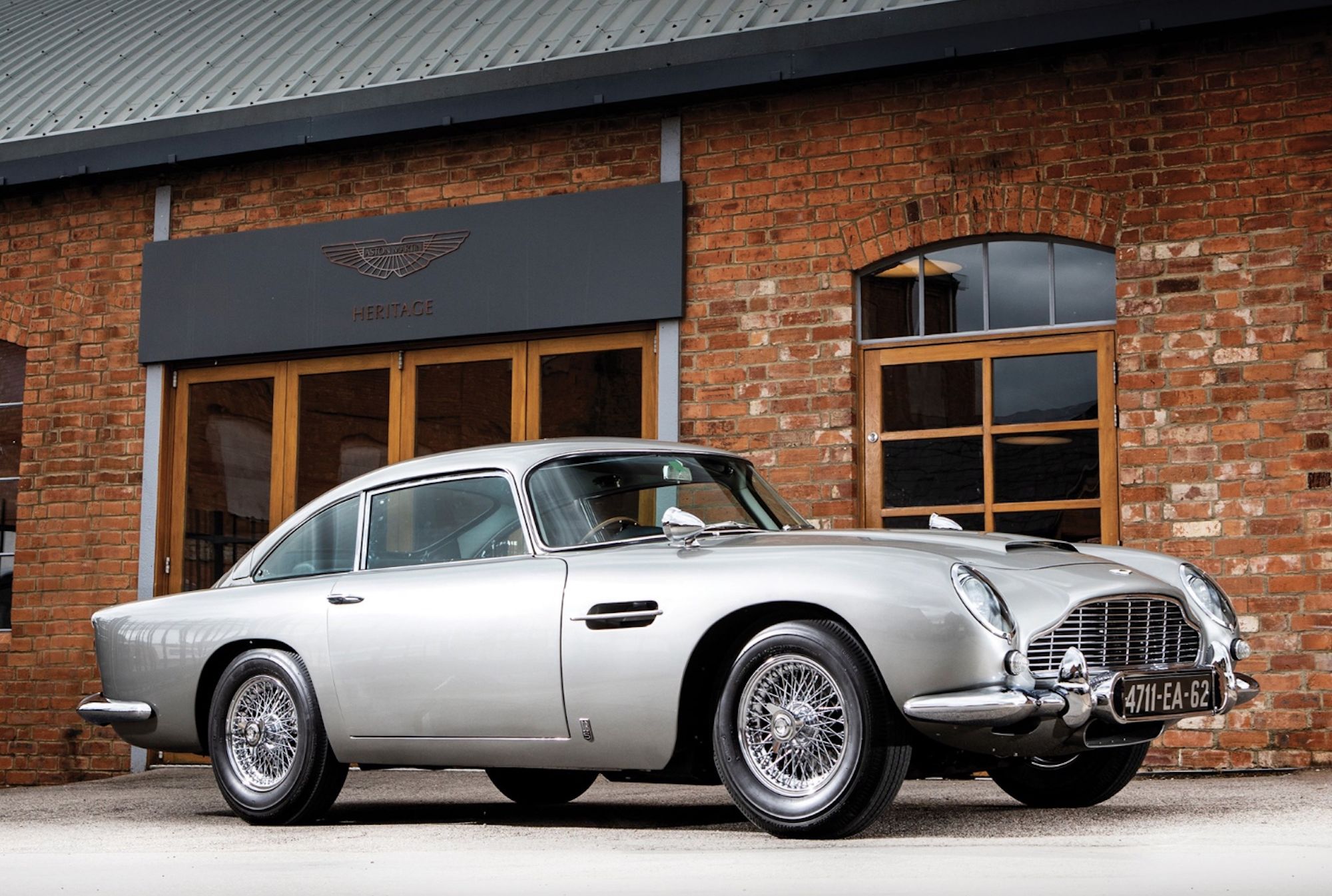 James Bond S Gadget Filled Goldfinger Aston Martin Just Sold For 6 38 Million Mental Floss