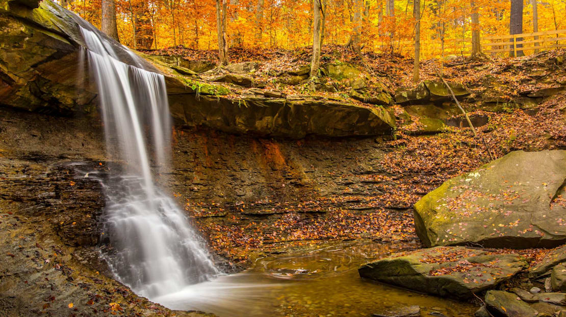 Cuyahoga Valley National Park in Autumn.