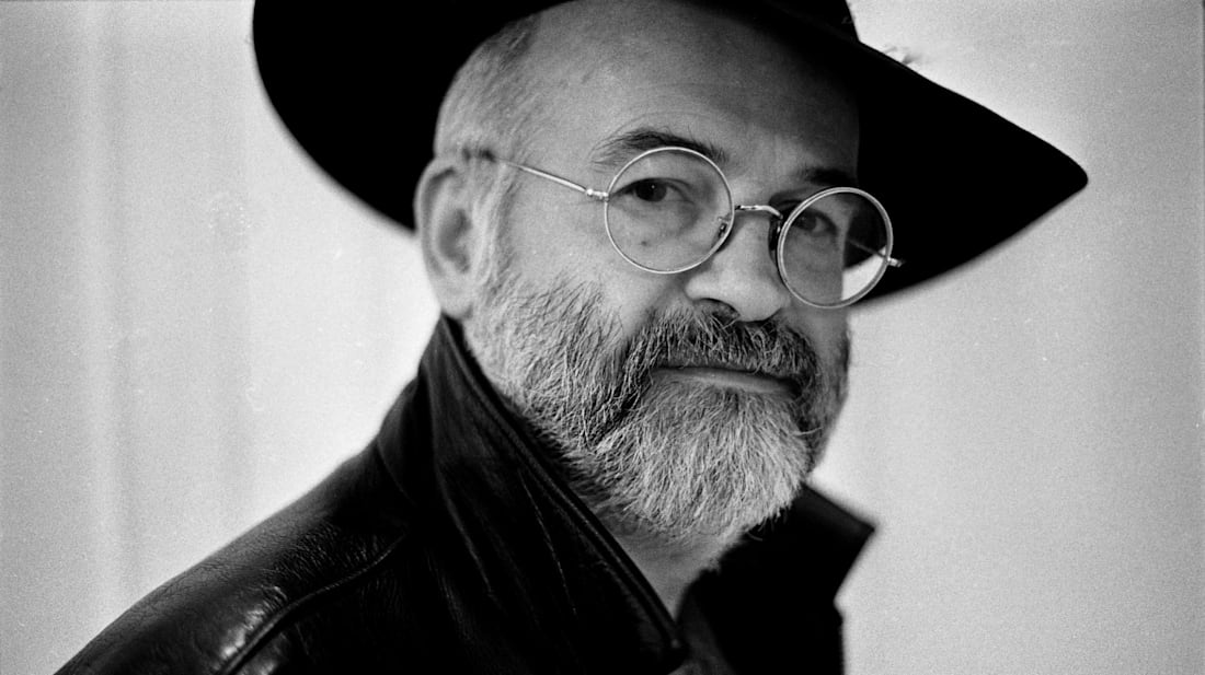 Terry Pratchett in 1996.