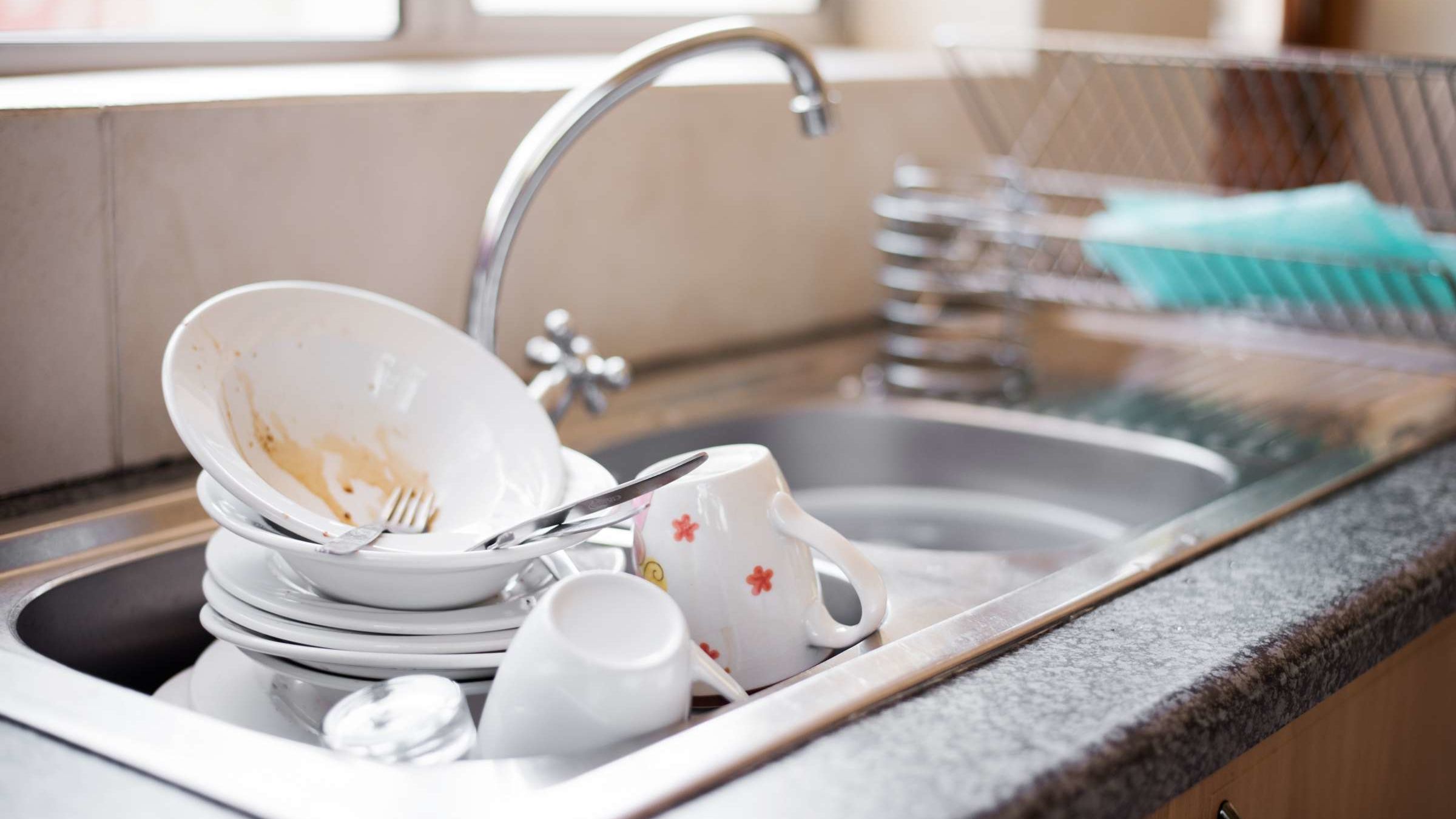 wash up kitchen sink instructions