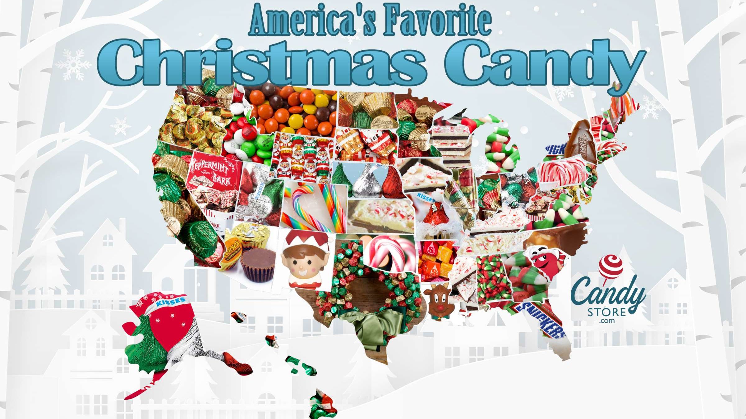 Top Christmas Candies By State Mental Floss