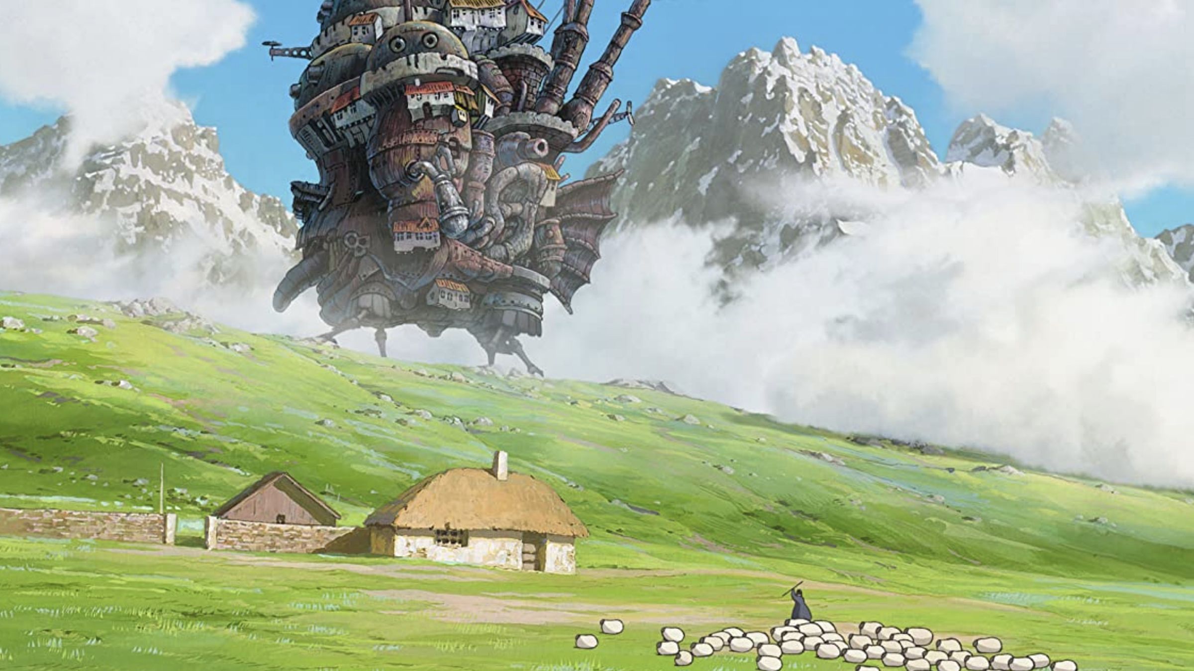 howls moving castle movie art book japanese