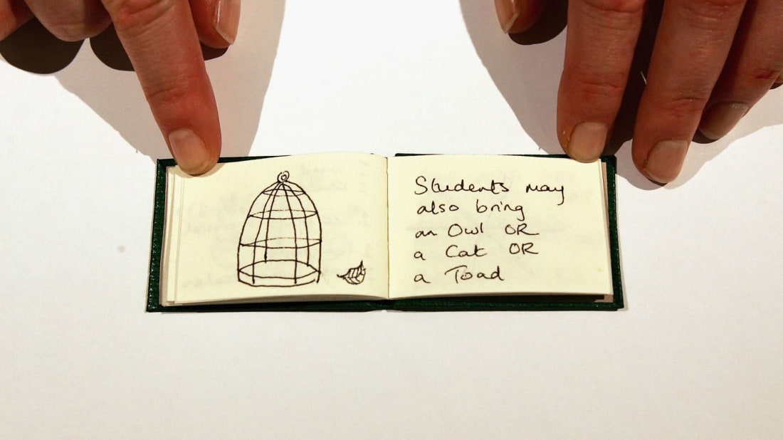 Tiny Handwritten Harry Potter Book Up For Auction Mental Floss
