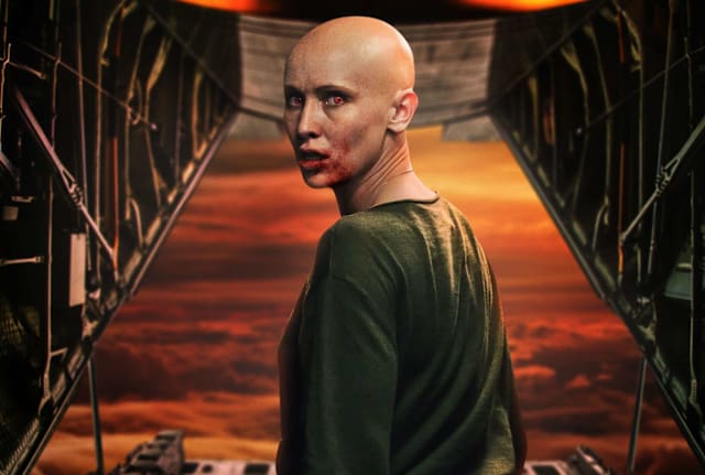 A scene from Blood Red Sky (2021).