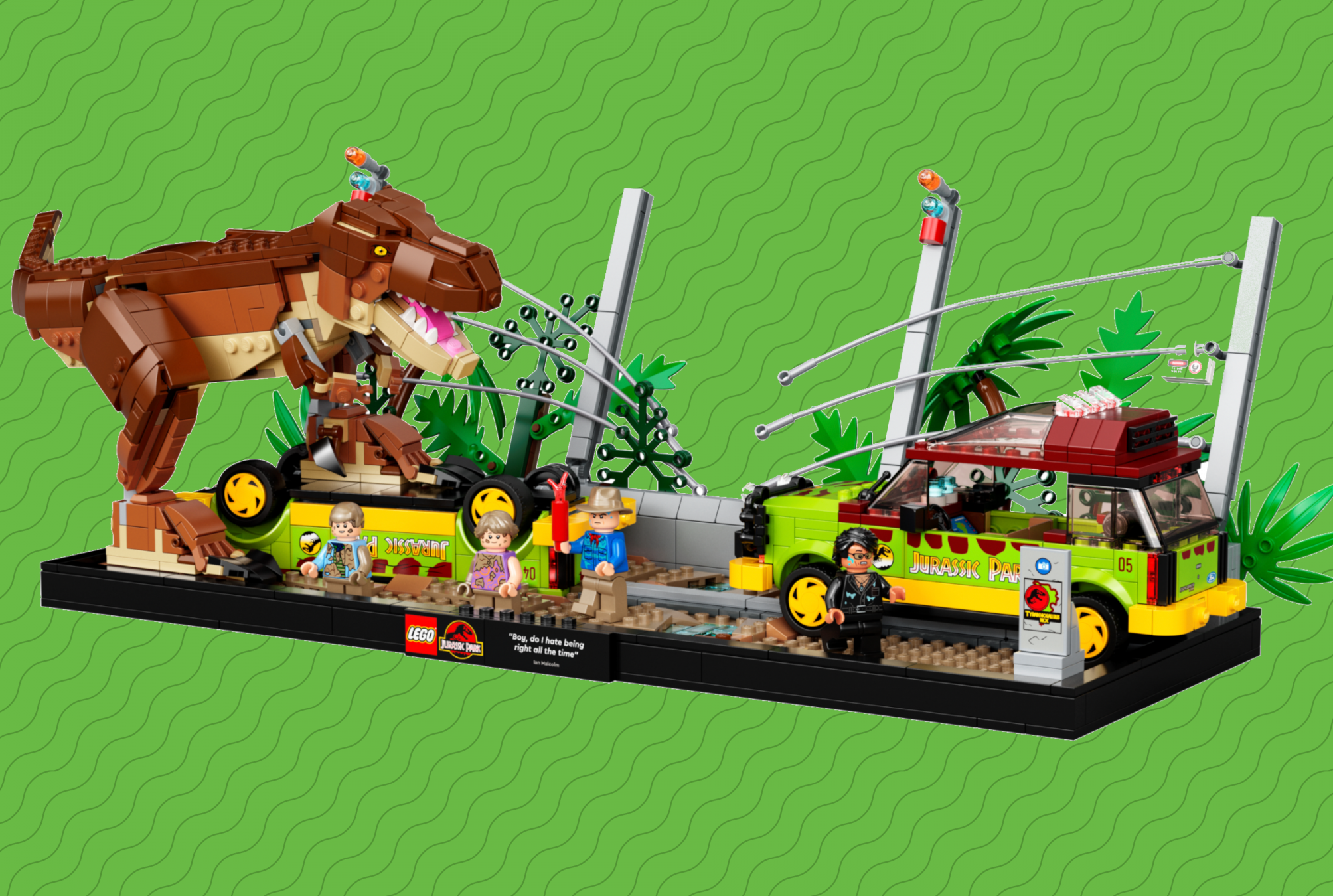 LEGO's T. Rex Breakout Set Recreates a Scene From 'Jurassic Park' - Vimarsana News