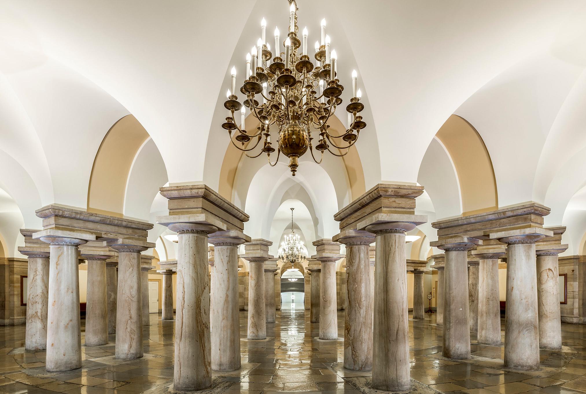 The U.S. Capitol Building Houses an Empty Crypt for George Washington - Vimarsana News