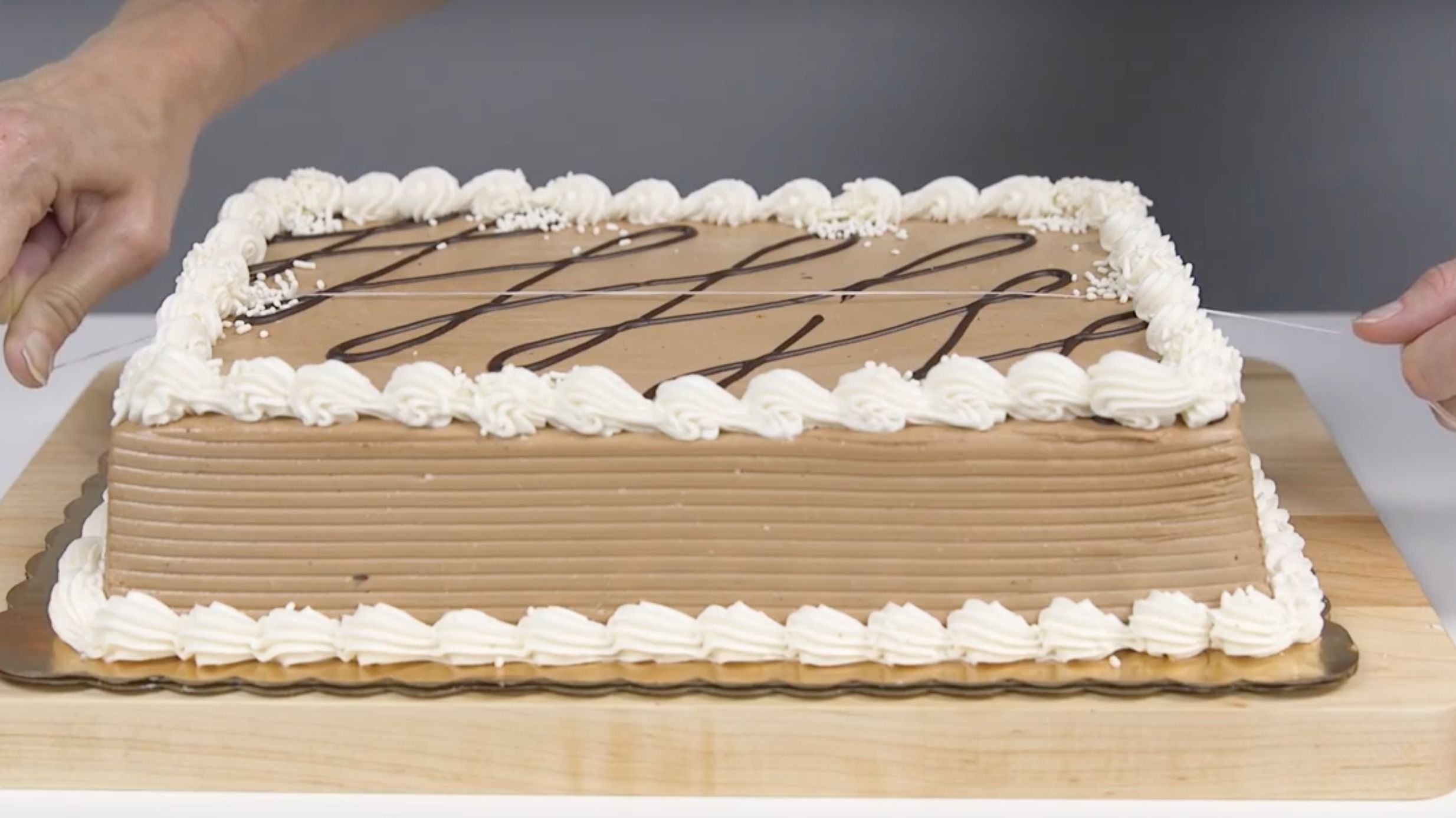The Perfect Way to Cut a Cake Video Mental Floss