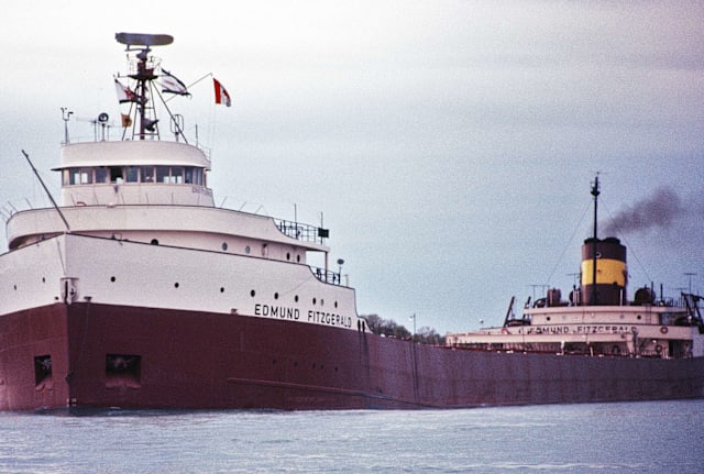 The SS Edmund Fitzgerald.