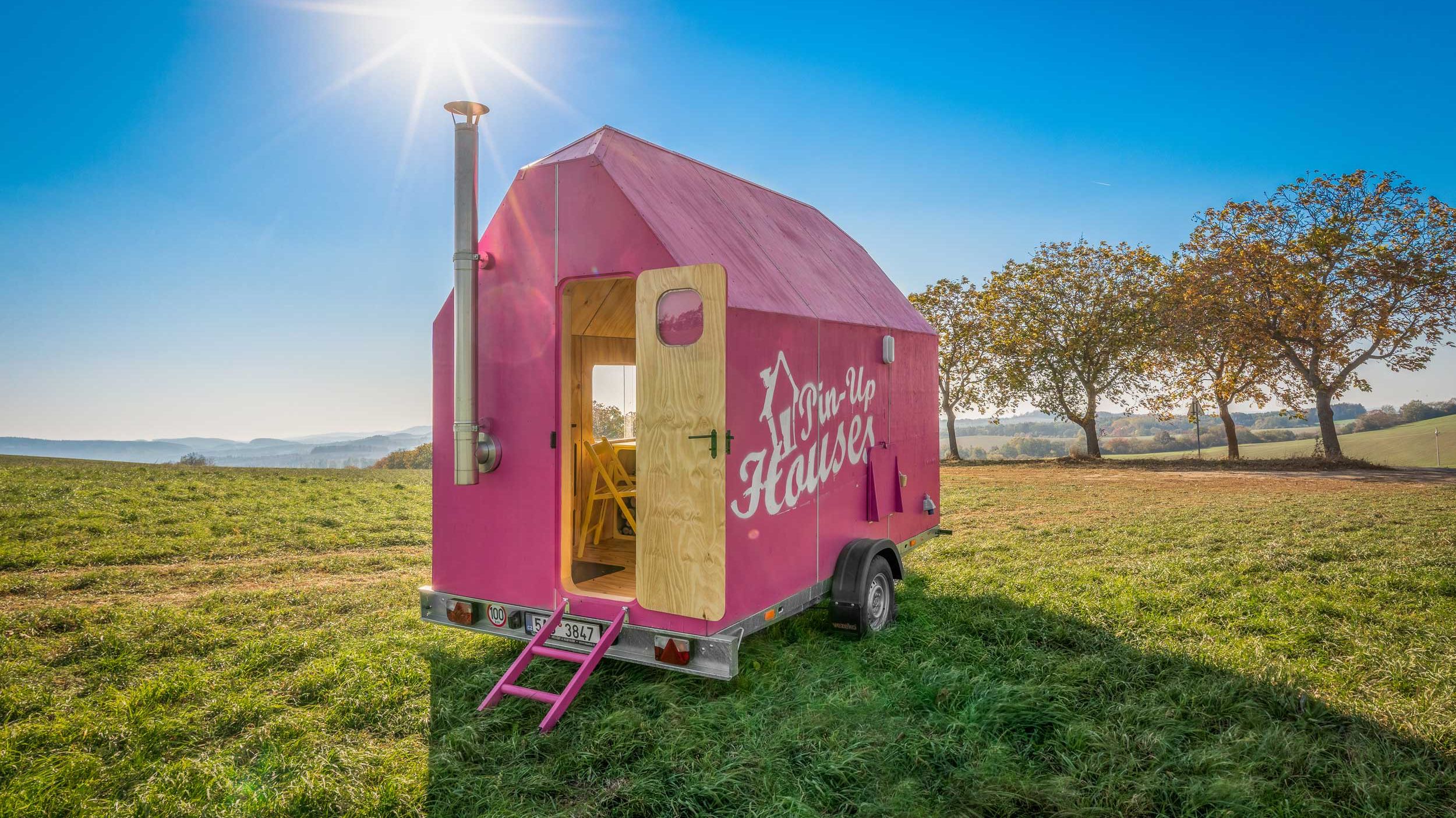This Adorable Teeny Tiny  Pink  House  Could Be Yours Mental Floss