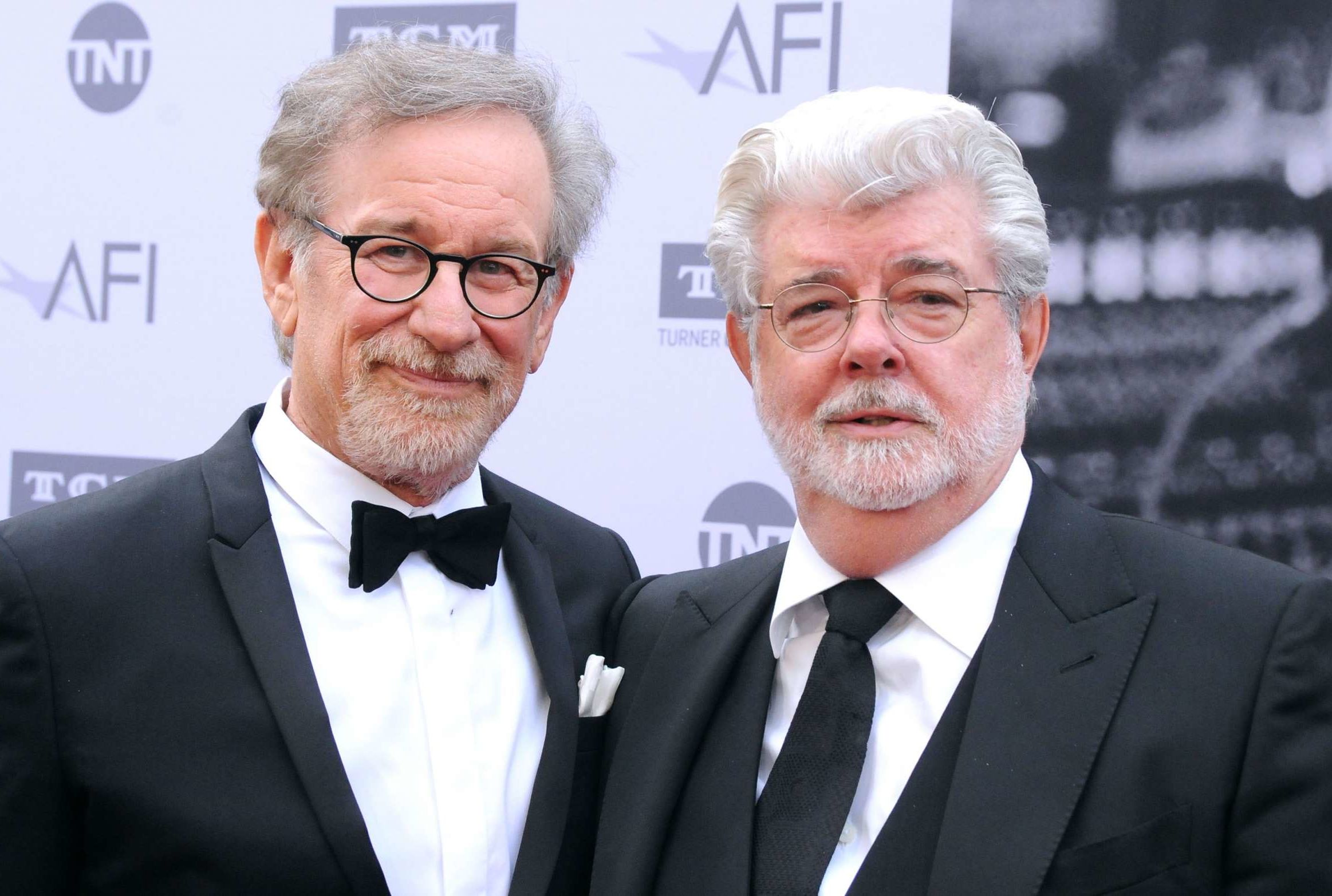 Steven Spielberg and George Lucas 