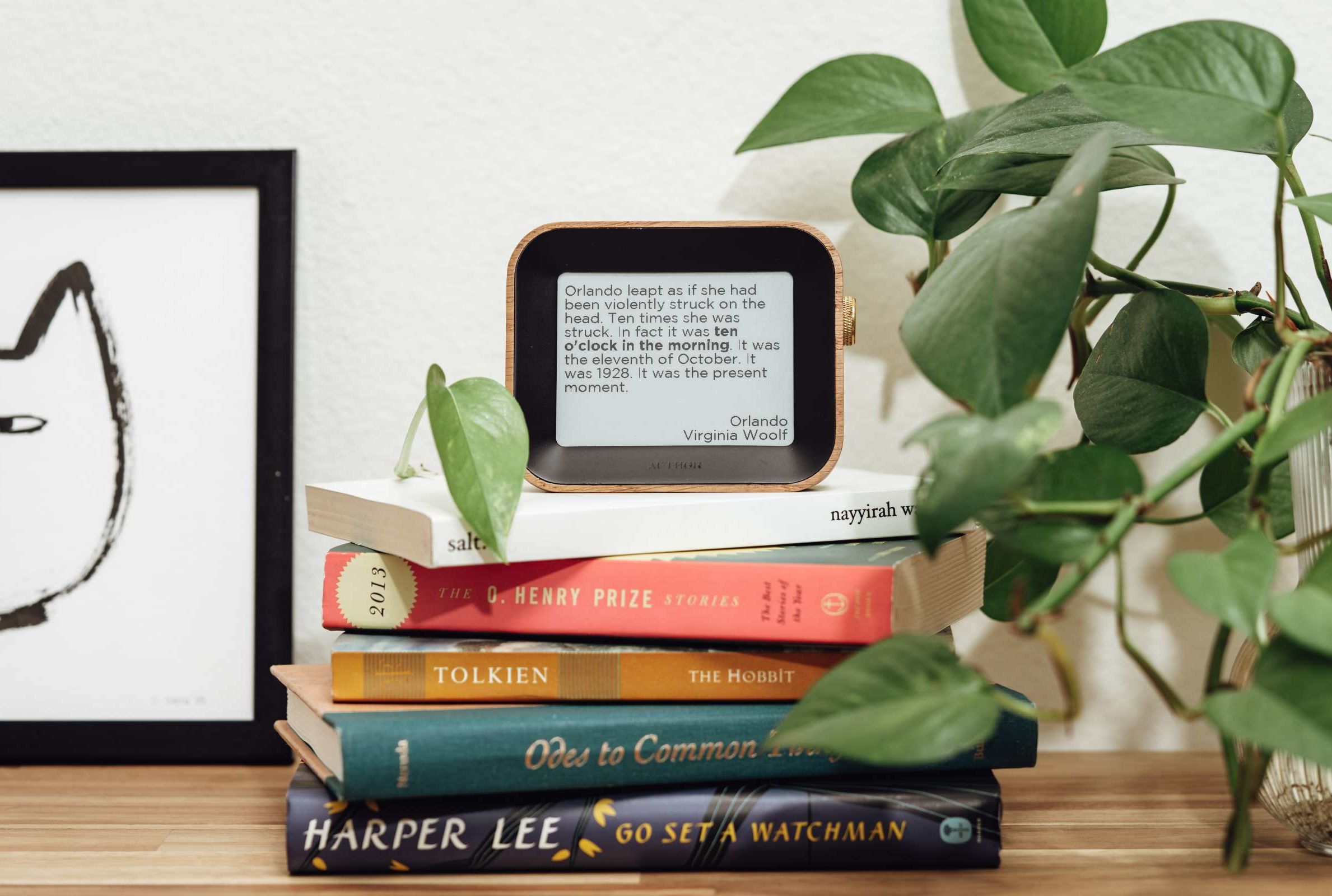 This Clock Uses Famous Book Quotes To Display The Time Mental Floss