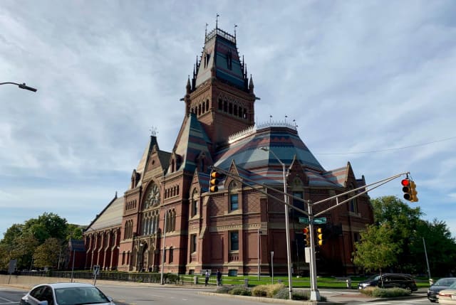 Harvard University's Memorial Hall.