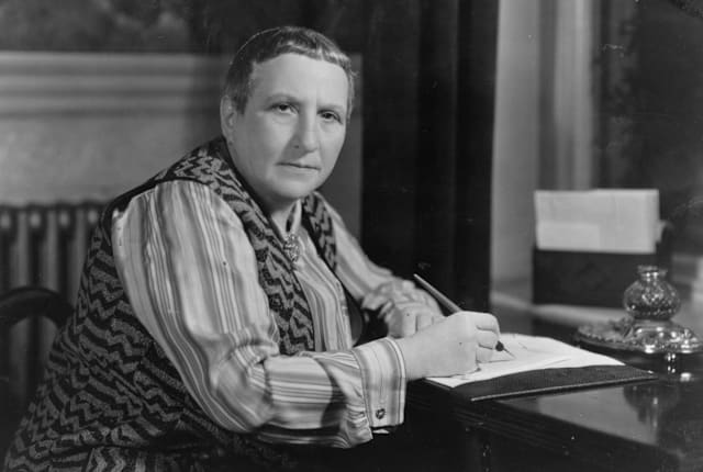 Gertrude Stein made sure to work her signature phrase, "a rose is a rose is a rose," into her children's book, too.