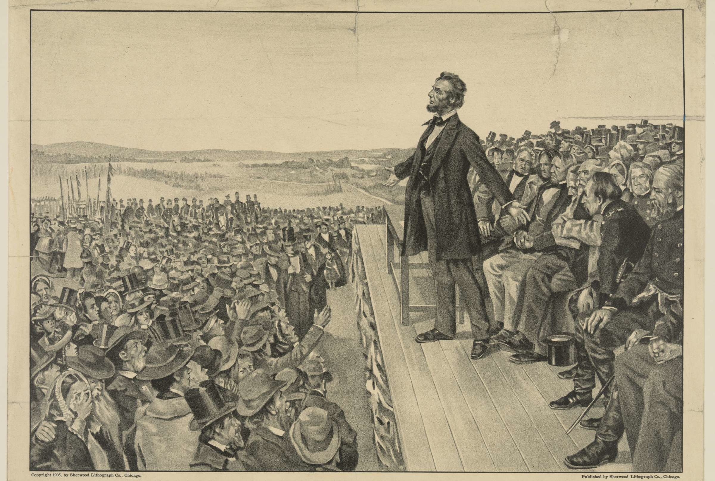 Image result for public domain images of abraham lincoln giving a speech