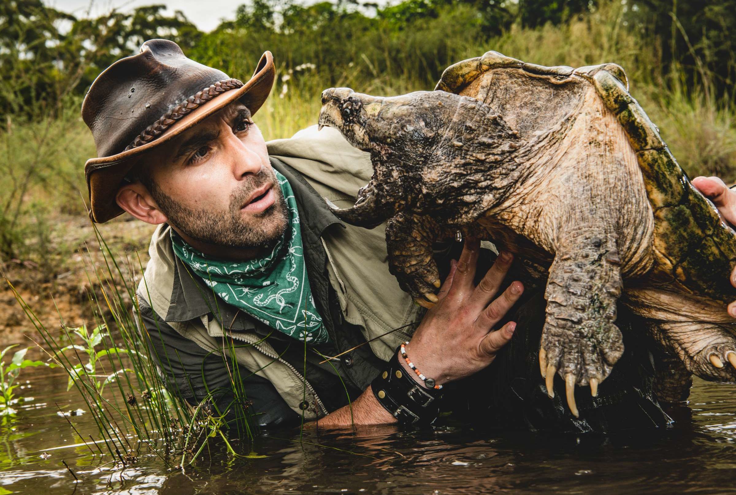 Coyote Peterson On Brave The Wild Mental Floss Coyote Peterson On Brave The Wild Mental Floss