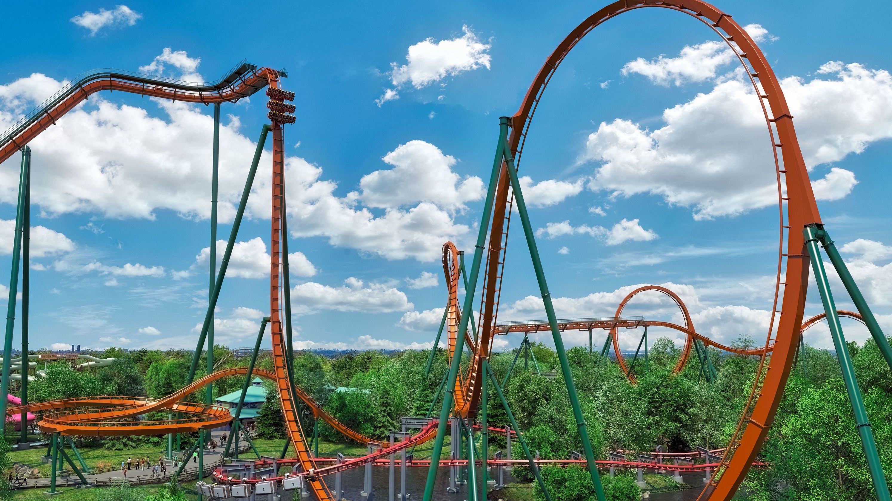 Canada Is Building the World's Fastest, Tallest, and Longest Dive Roller Coaster Mental Floss