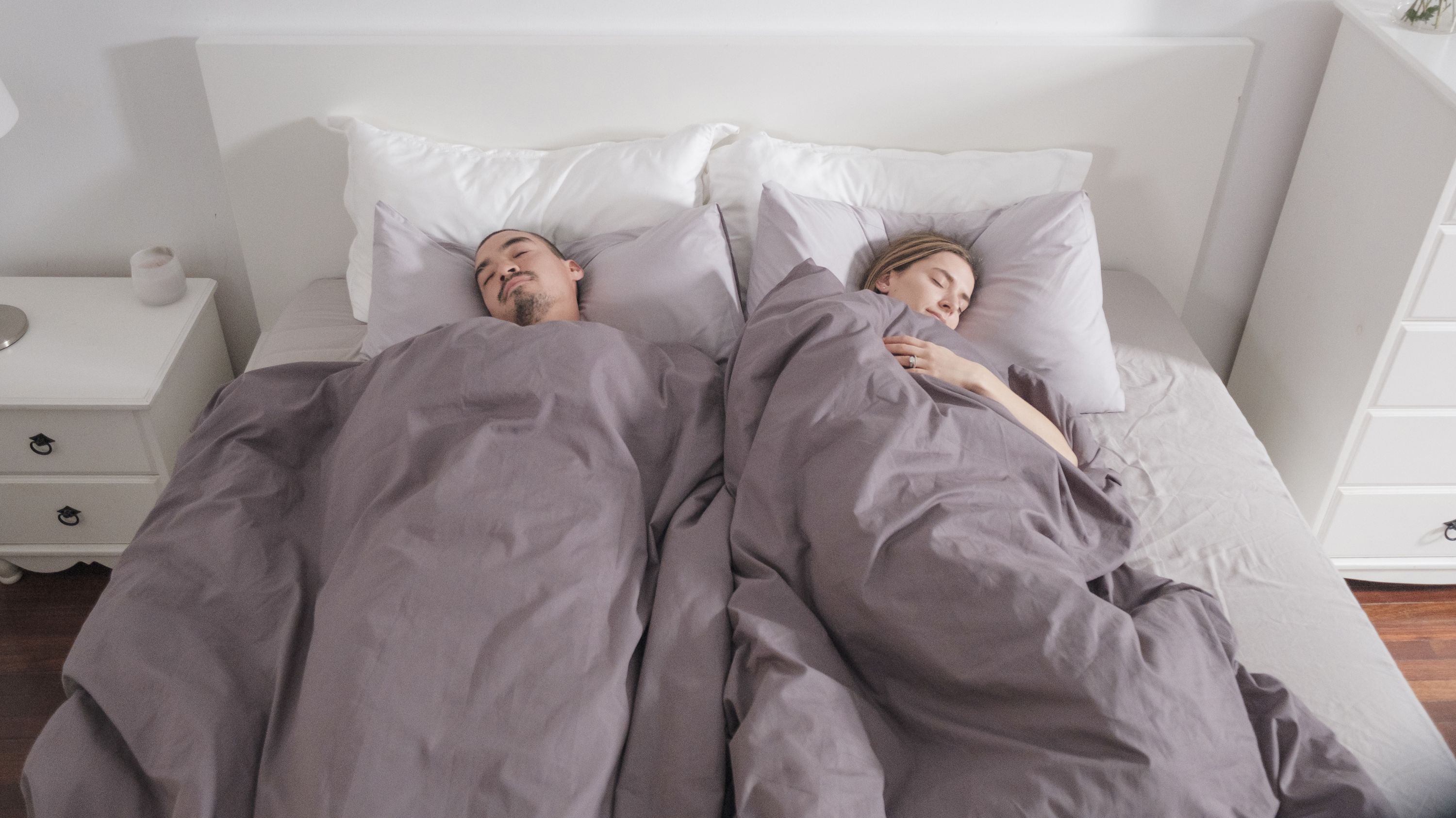 Tug Of War Proof Comforter Pulls Apart So That Your Partner Can T Steal All The Covers Mental Floss