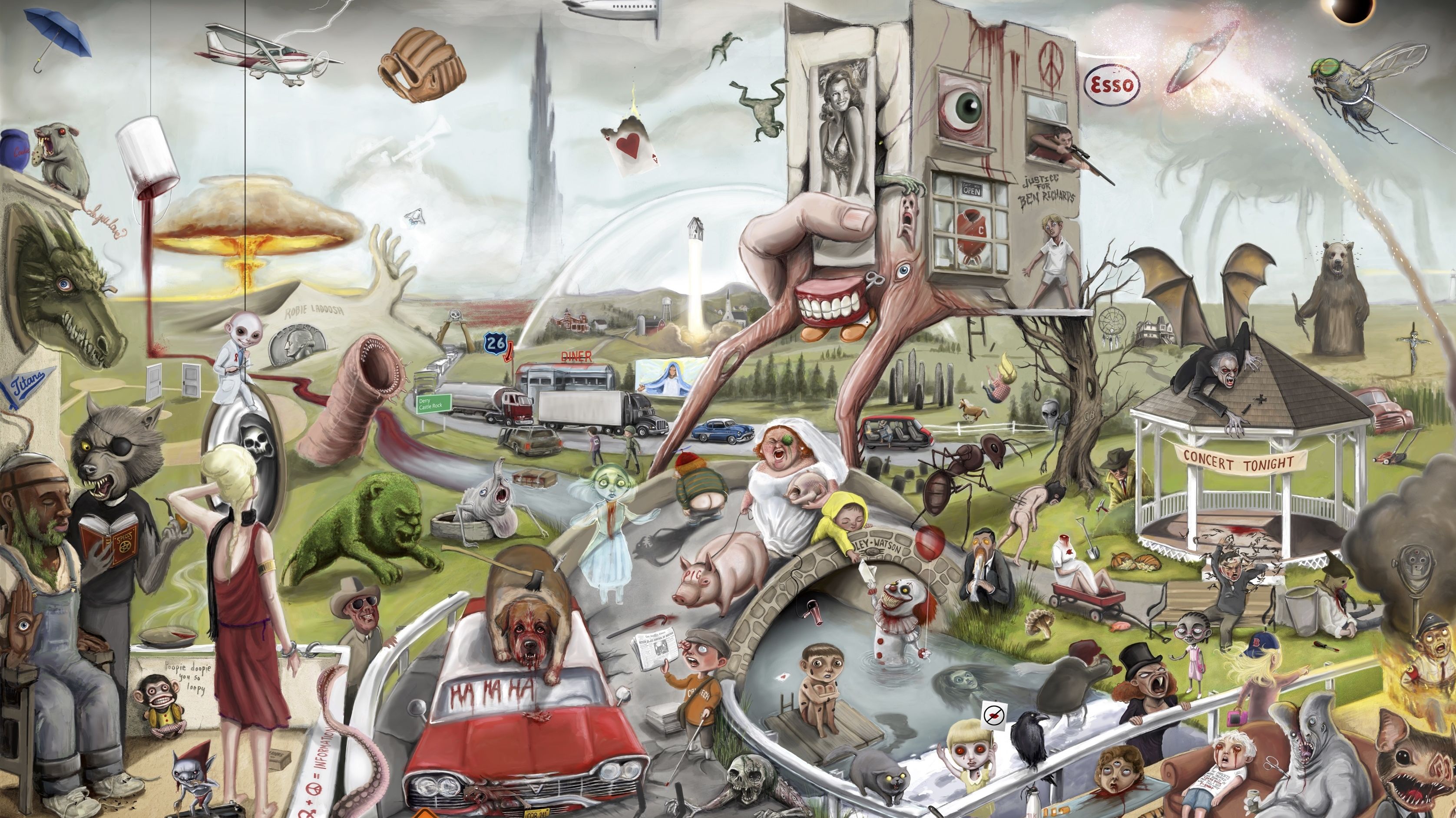 Can You Spot All The Stephen King References In This Poster