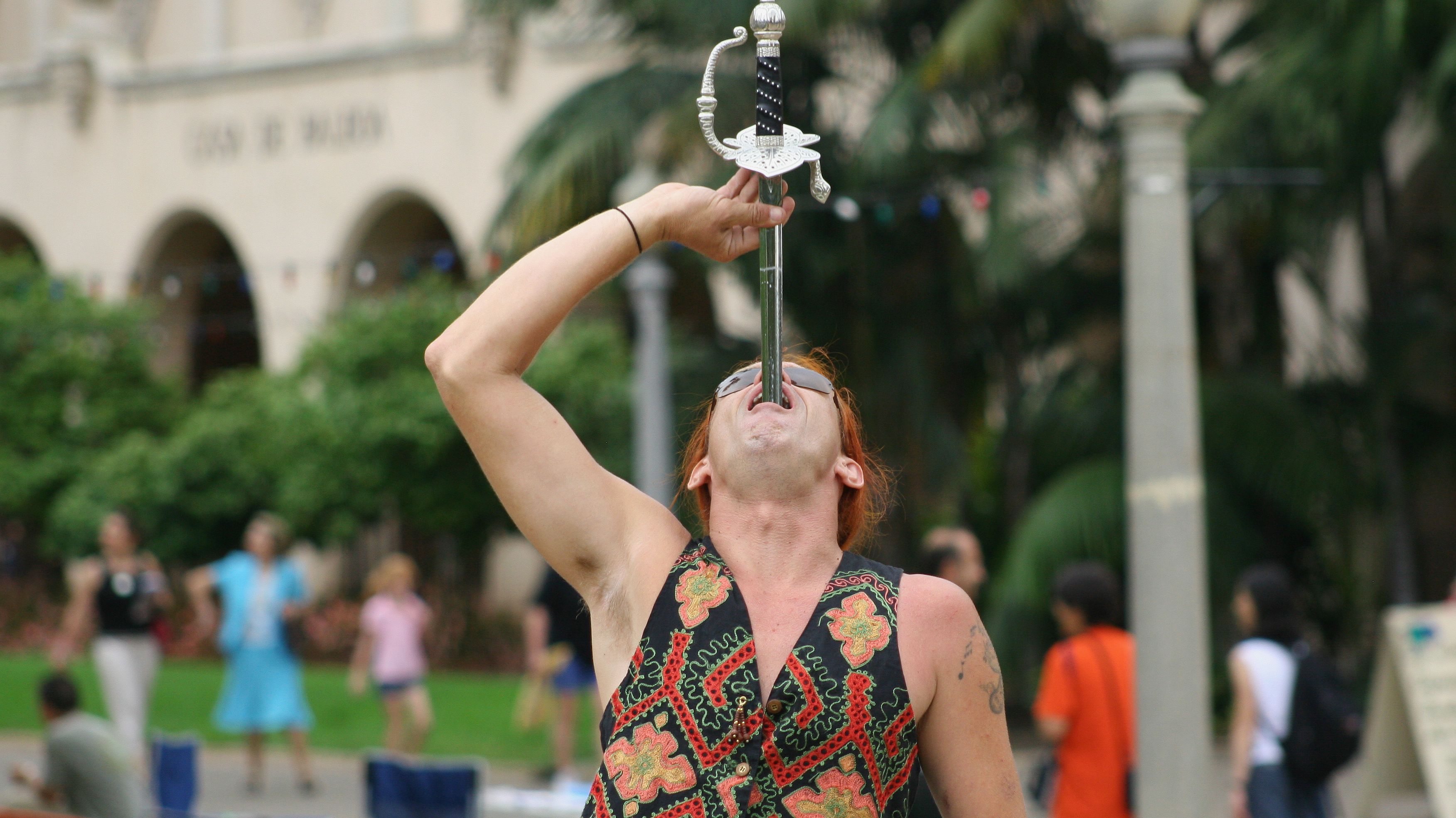How Do Sword Swallowers Swallow Swords? Mental Floss