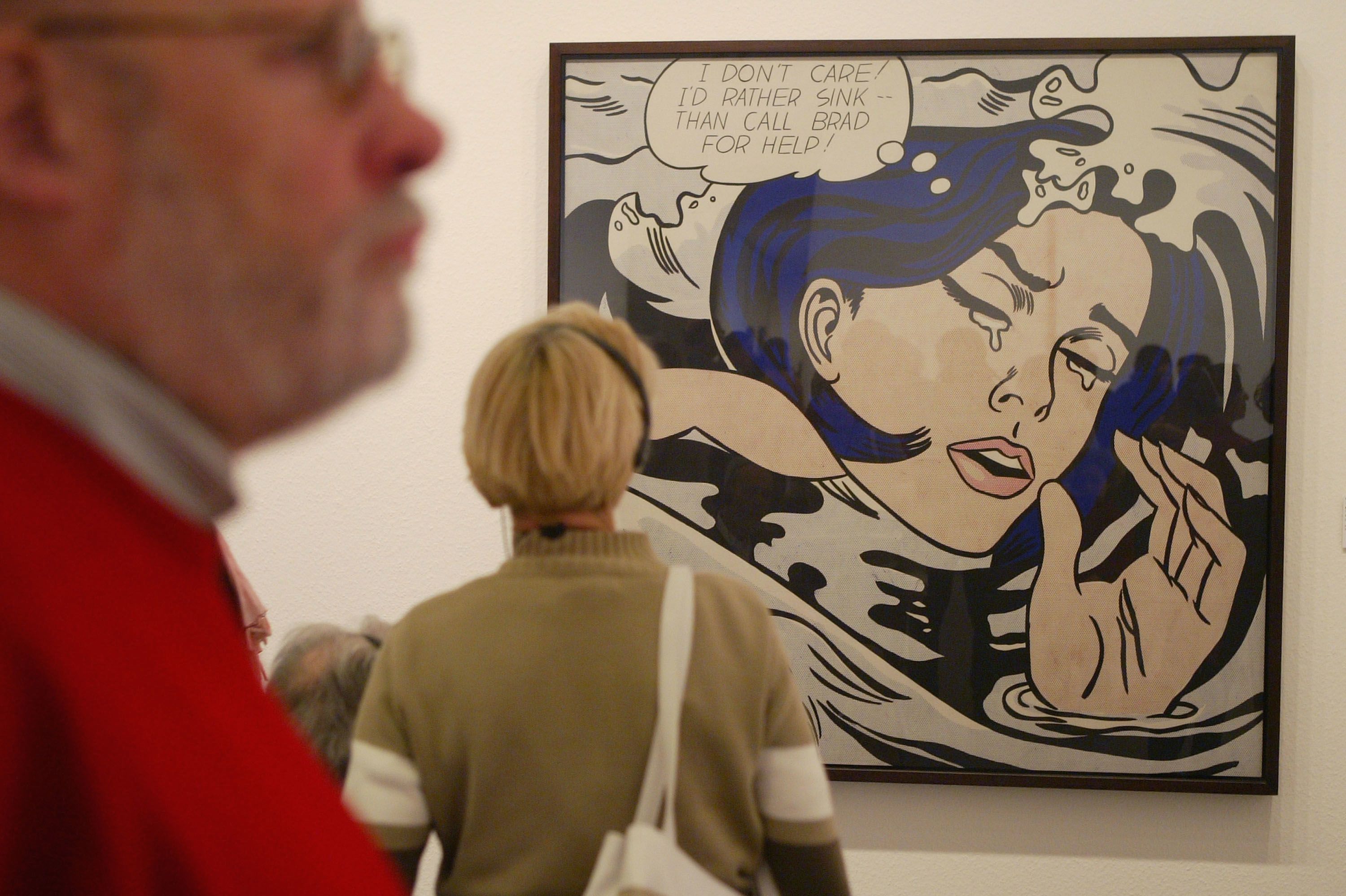 15 Facts About Roy Lichtenstein S Drowning Girl Mental Floss