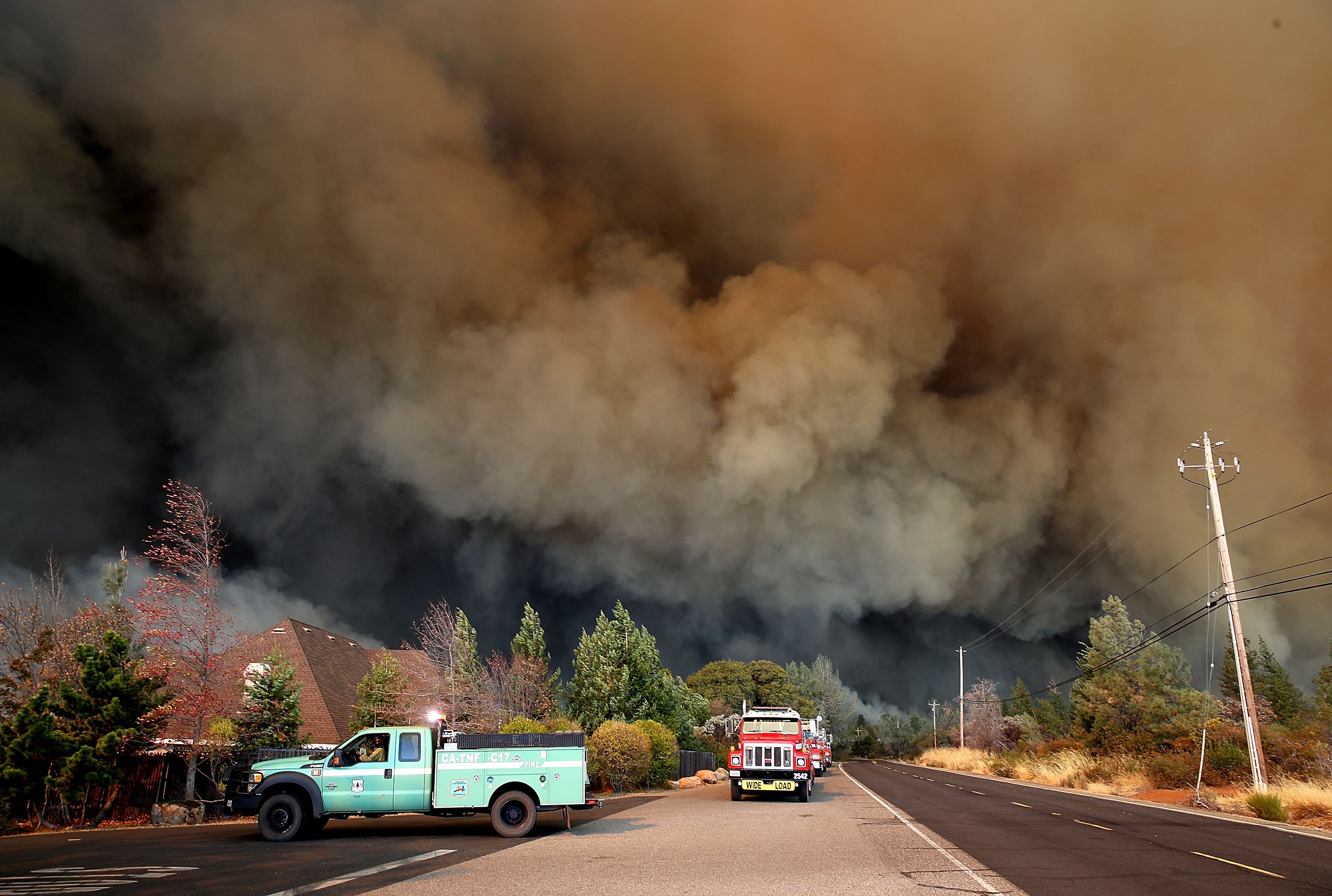 Map California Fires November 2022