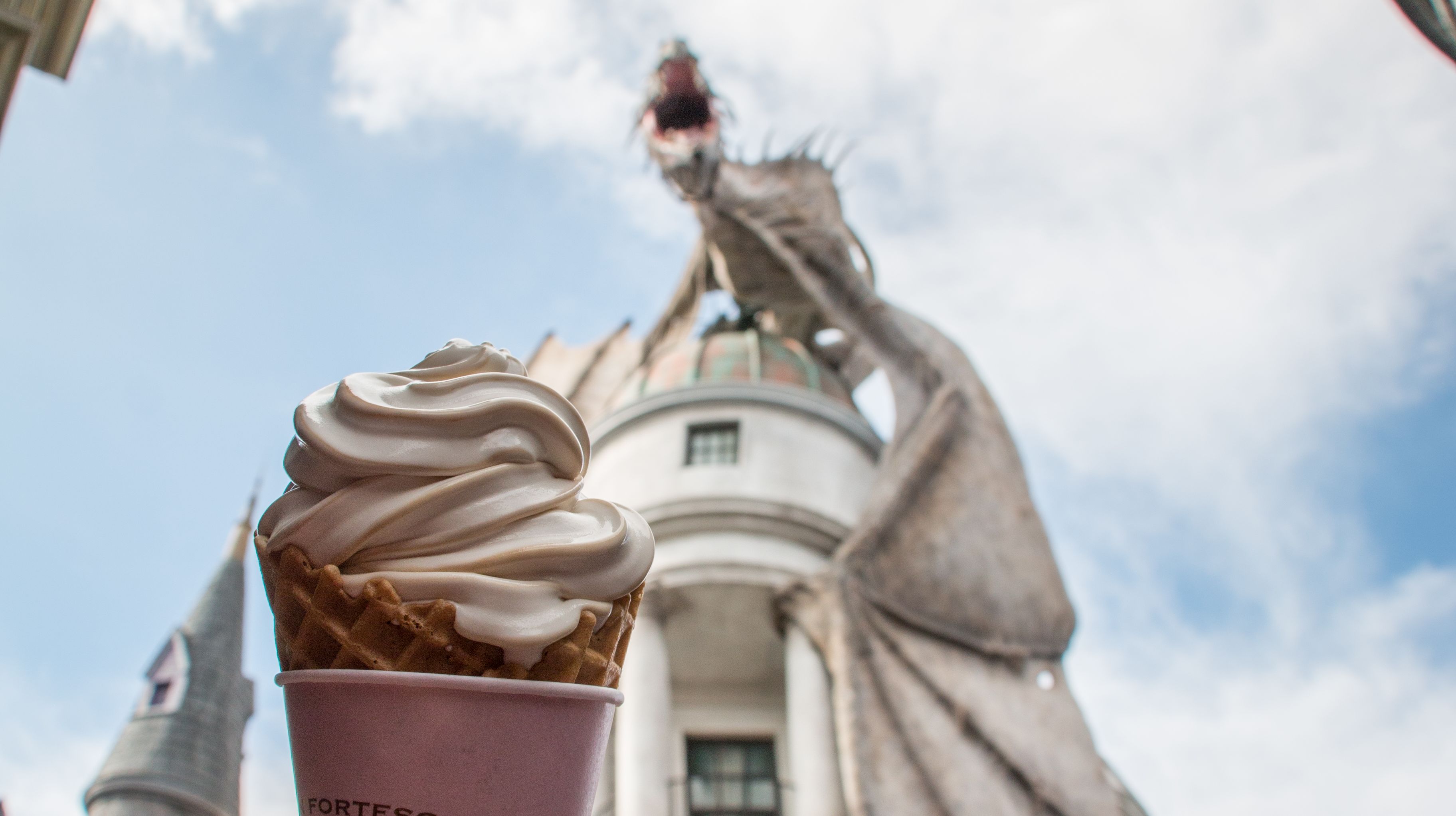 Universal Studios Hollywood Is Now Serving Butterbeer Ice Cream