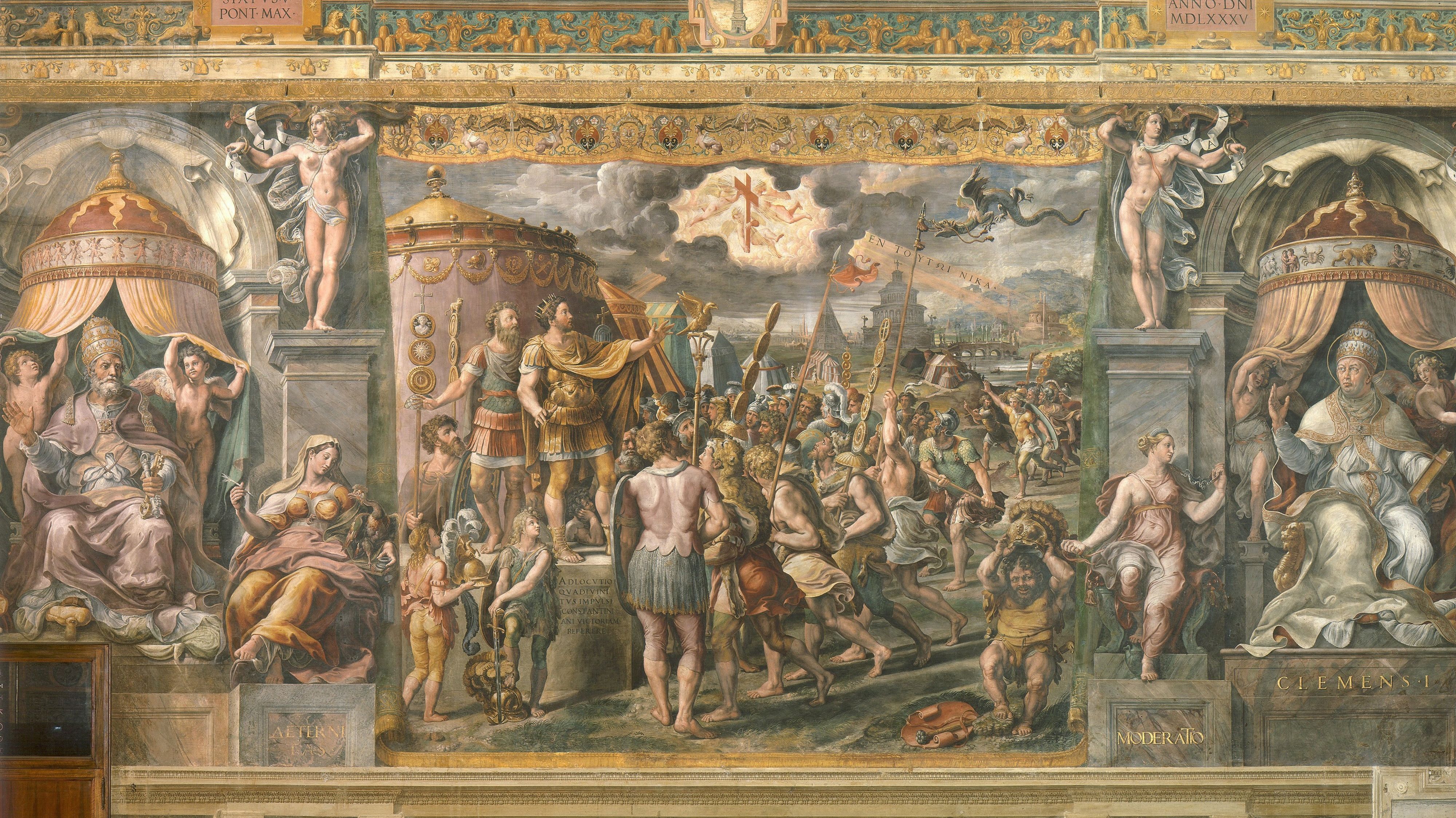 Two Unknown Paintings By Raphael Discovered On The Vatican S Walls