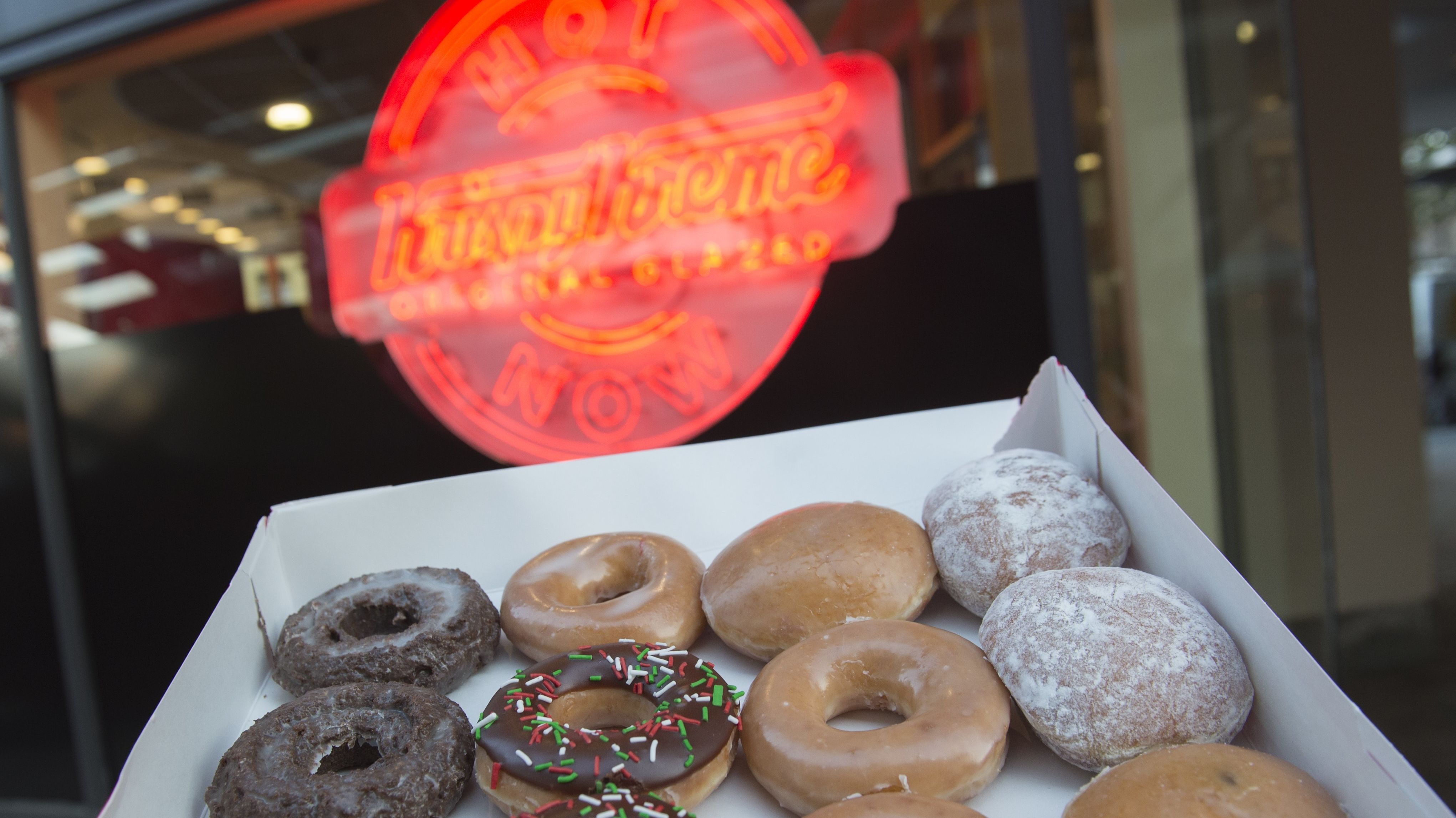 Celebrate Krispy Kreme's Birthday With a Dozen Doughnuts for 1