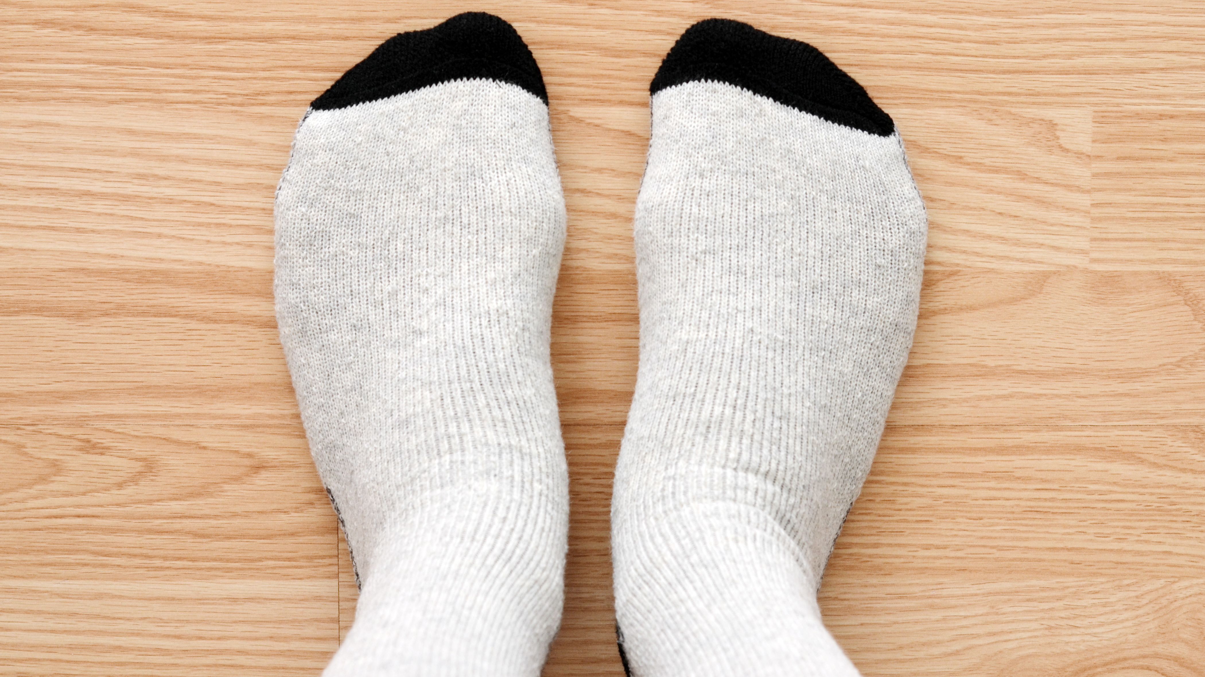 Ohio Nurse Collects Barely Worn Hospital Socks For The Homeless