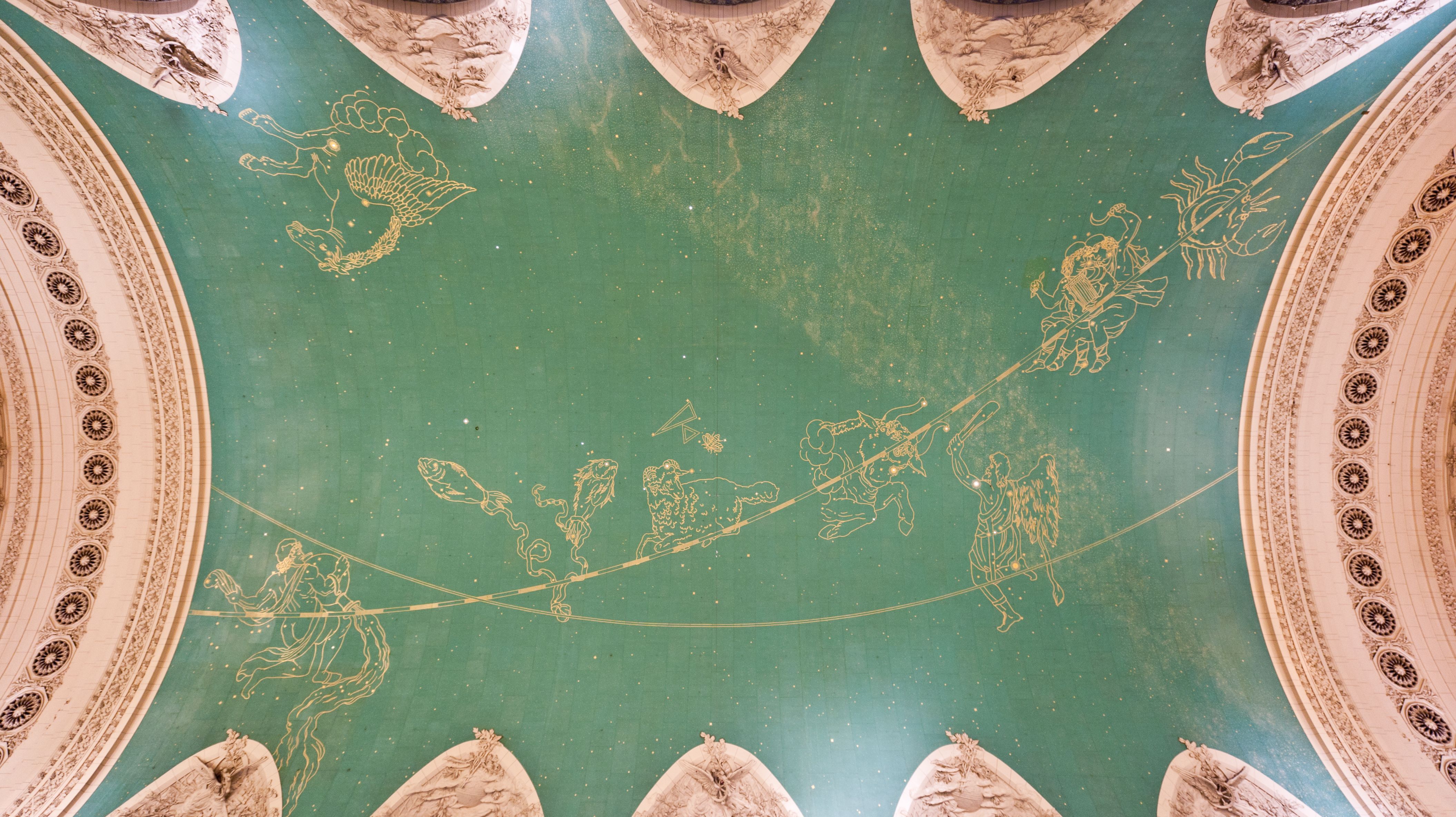 A Clue On The Ceiling Of Grand Central Terminal Shows How