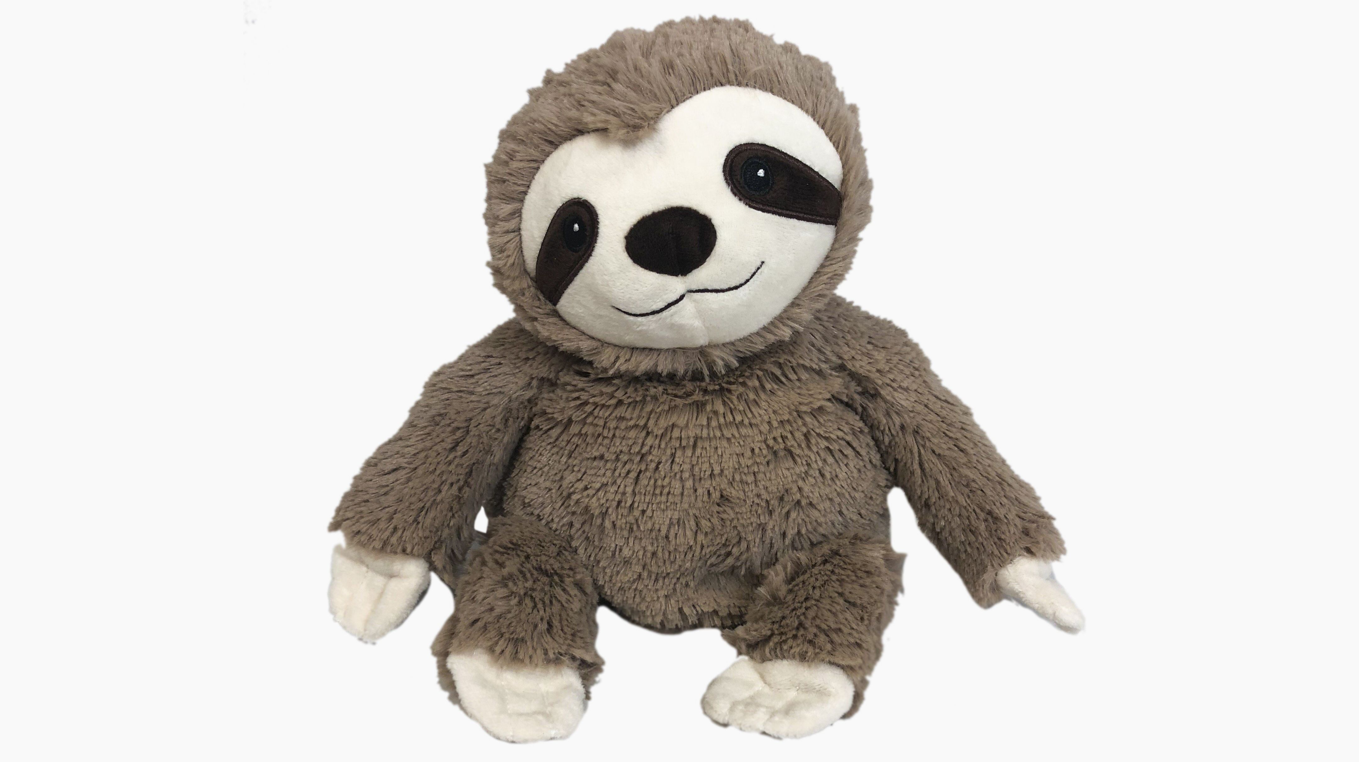 This Cuddly Microwaveable Sloth Soothes Stress Aches And Pains Mental Floss